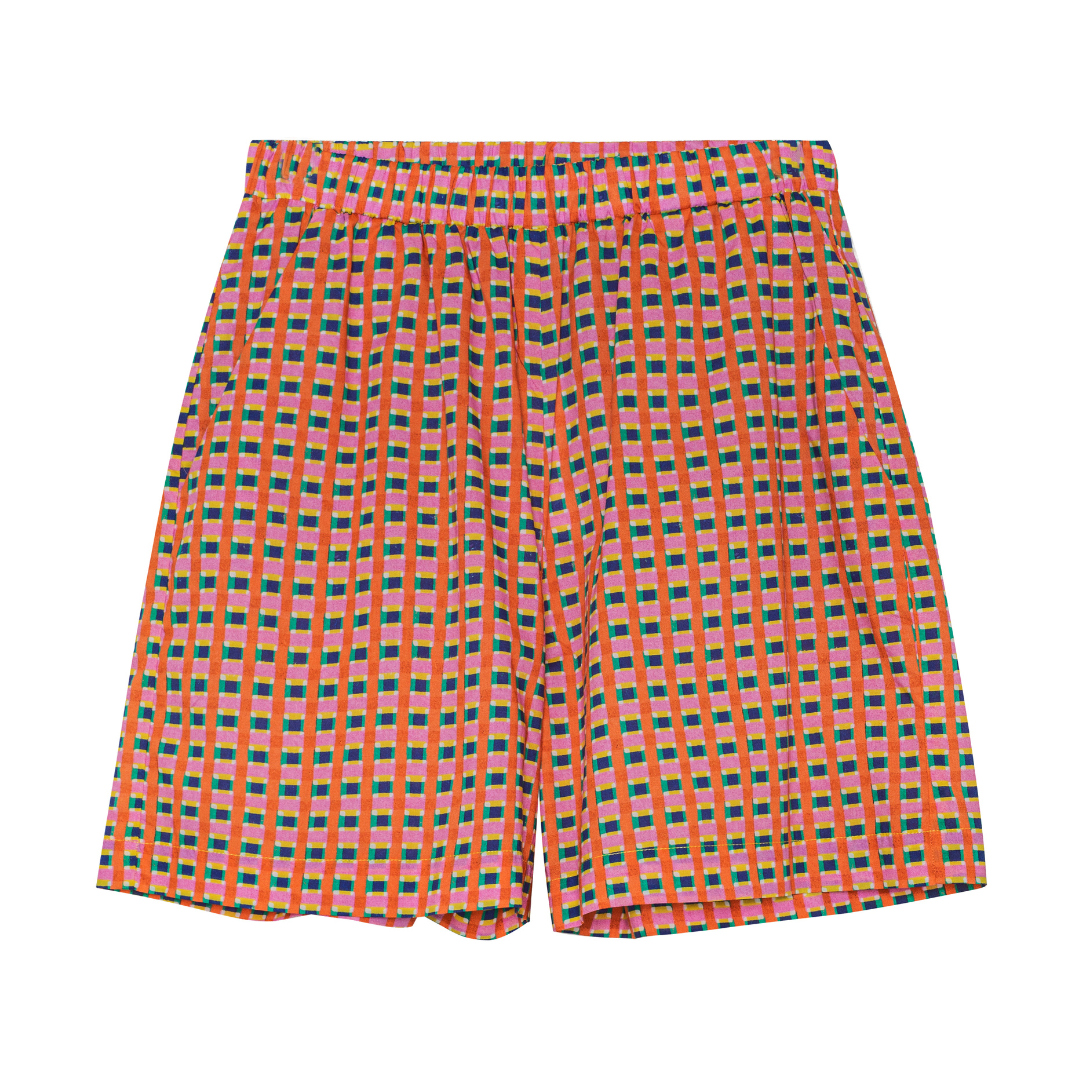 Cotton Shorts Falter Woman, Orange