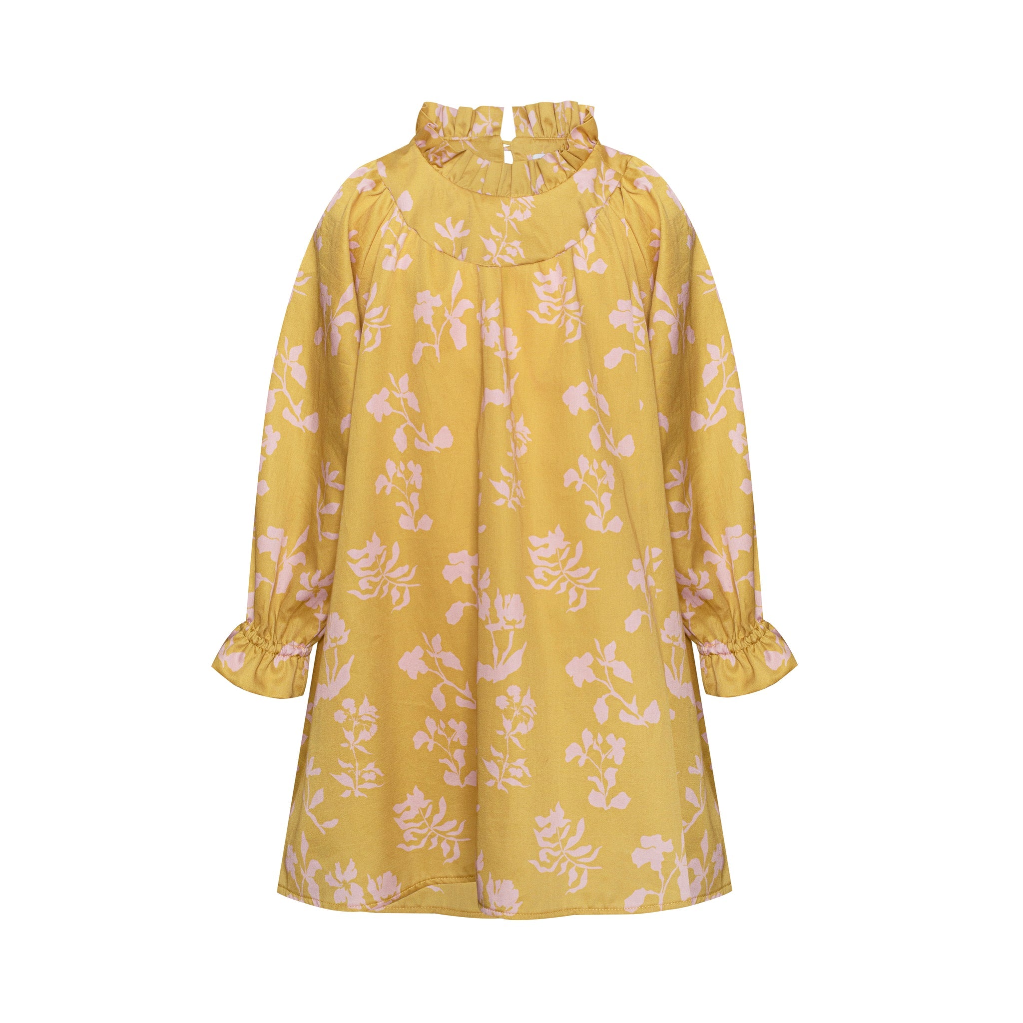 Cotton Dress Baby Calendula, Yellow