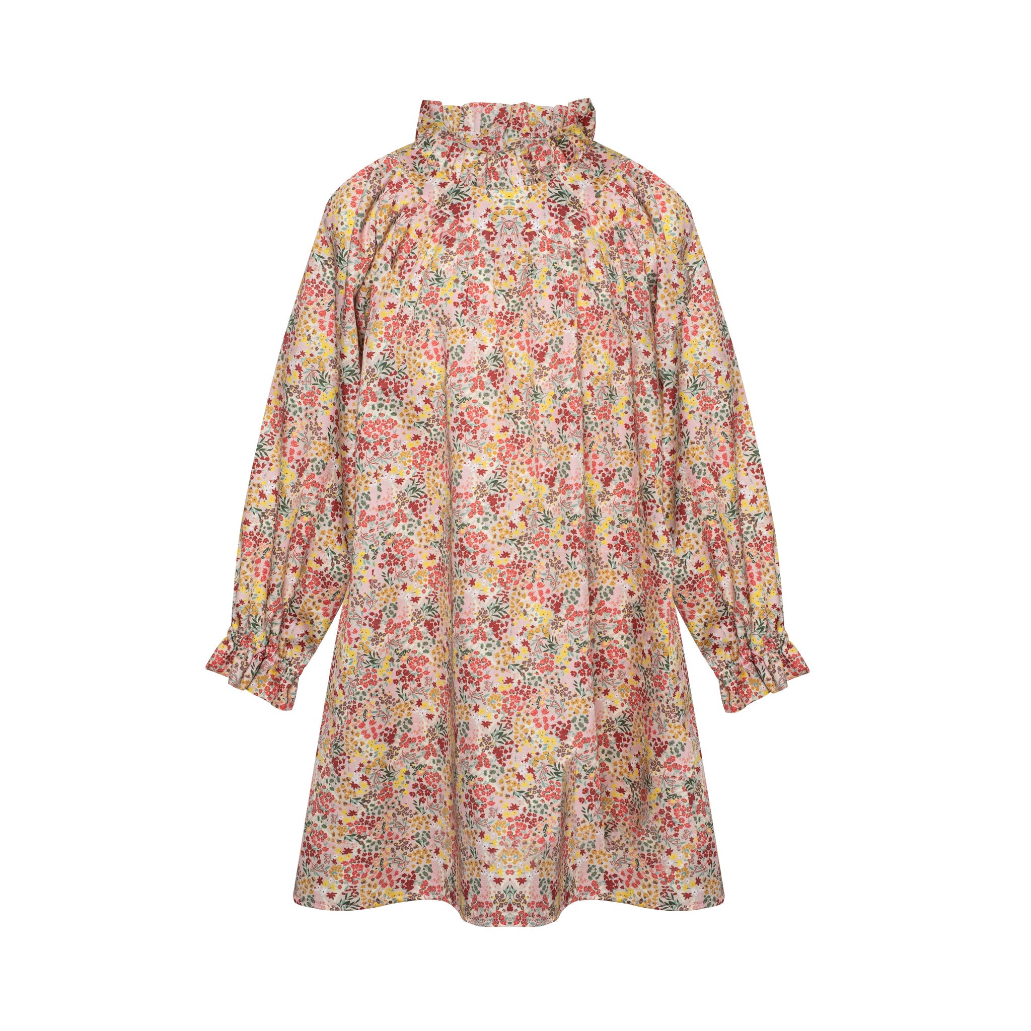 Cotton Dress Baby Ivy Pink