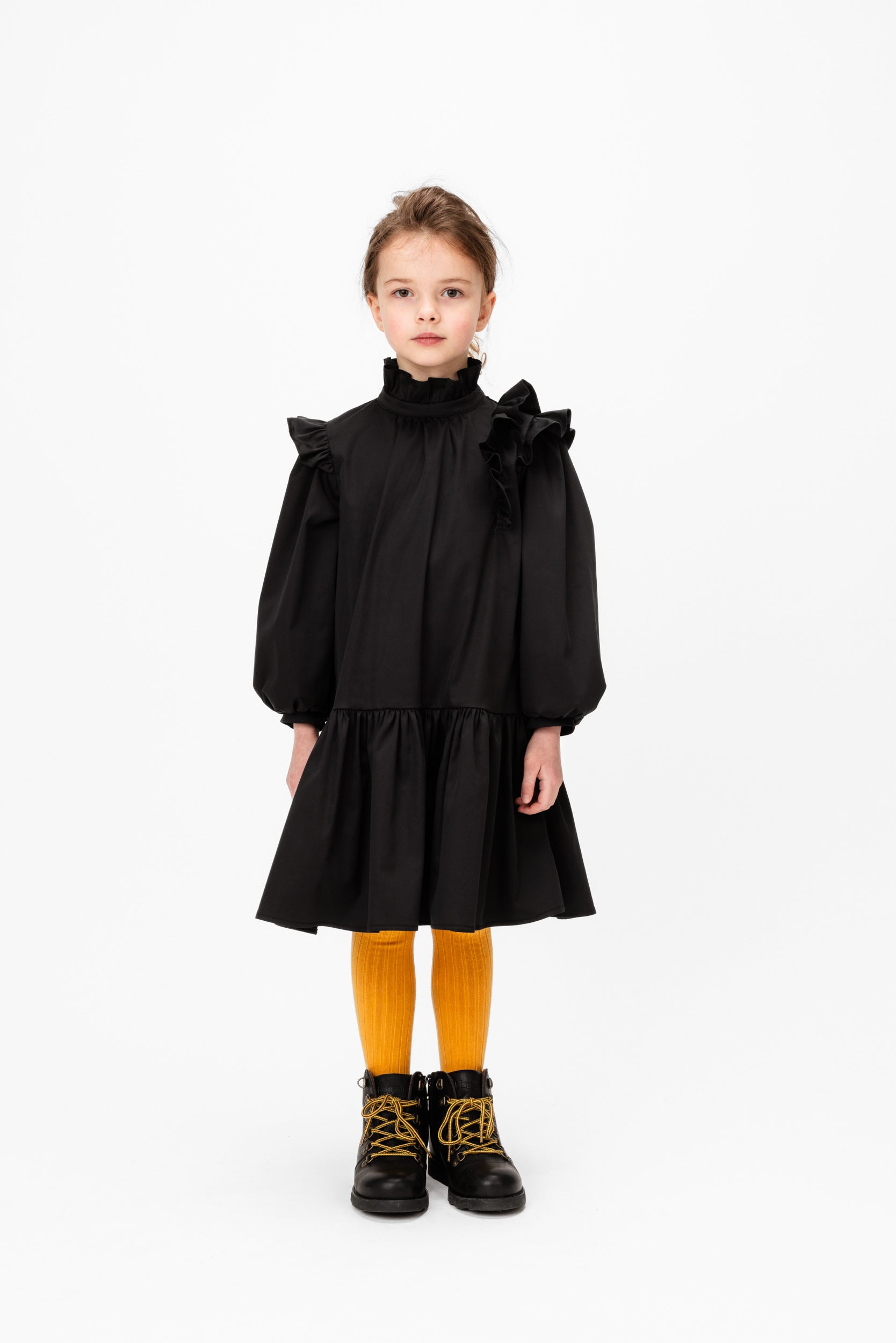 Cotton Dress Geneva, Black
