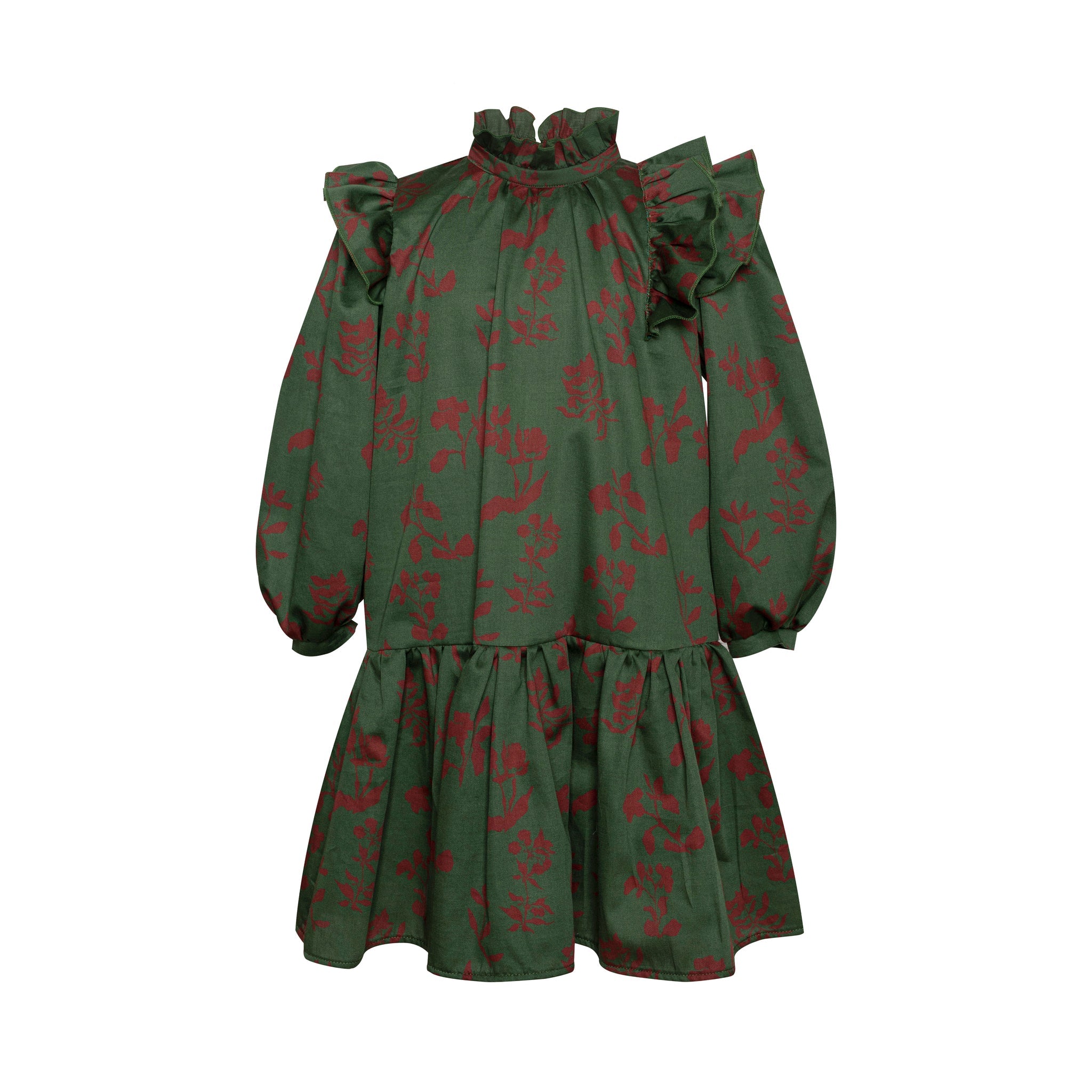 Cotton Dress Geneva Dale, Green