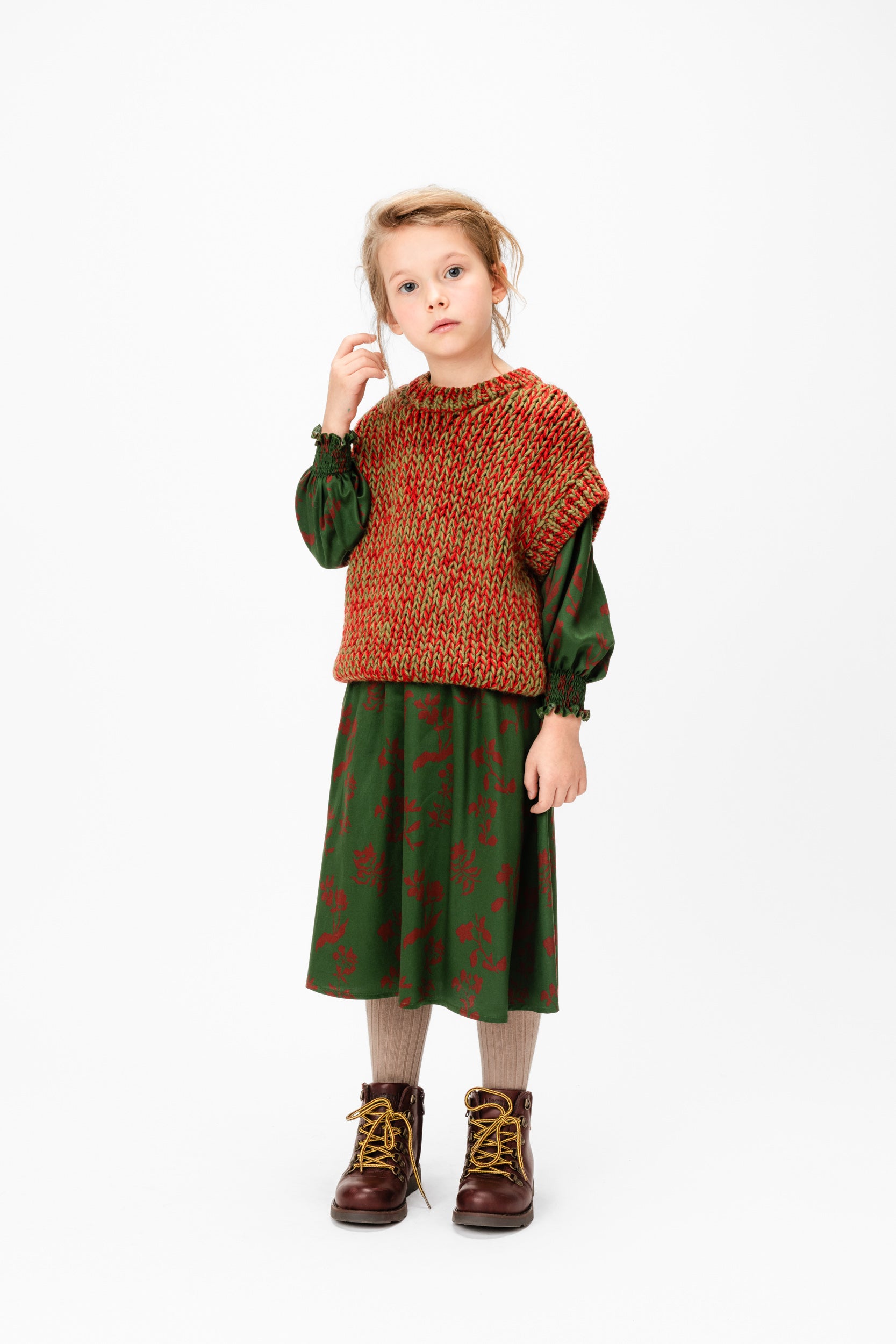 Vilnas veste Melange, Sarkana