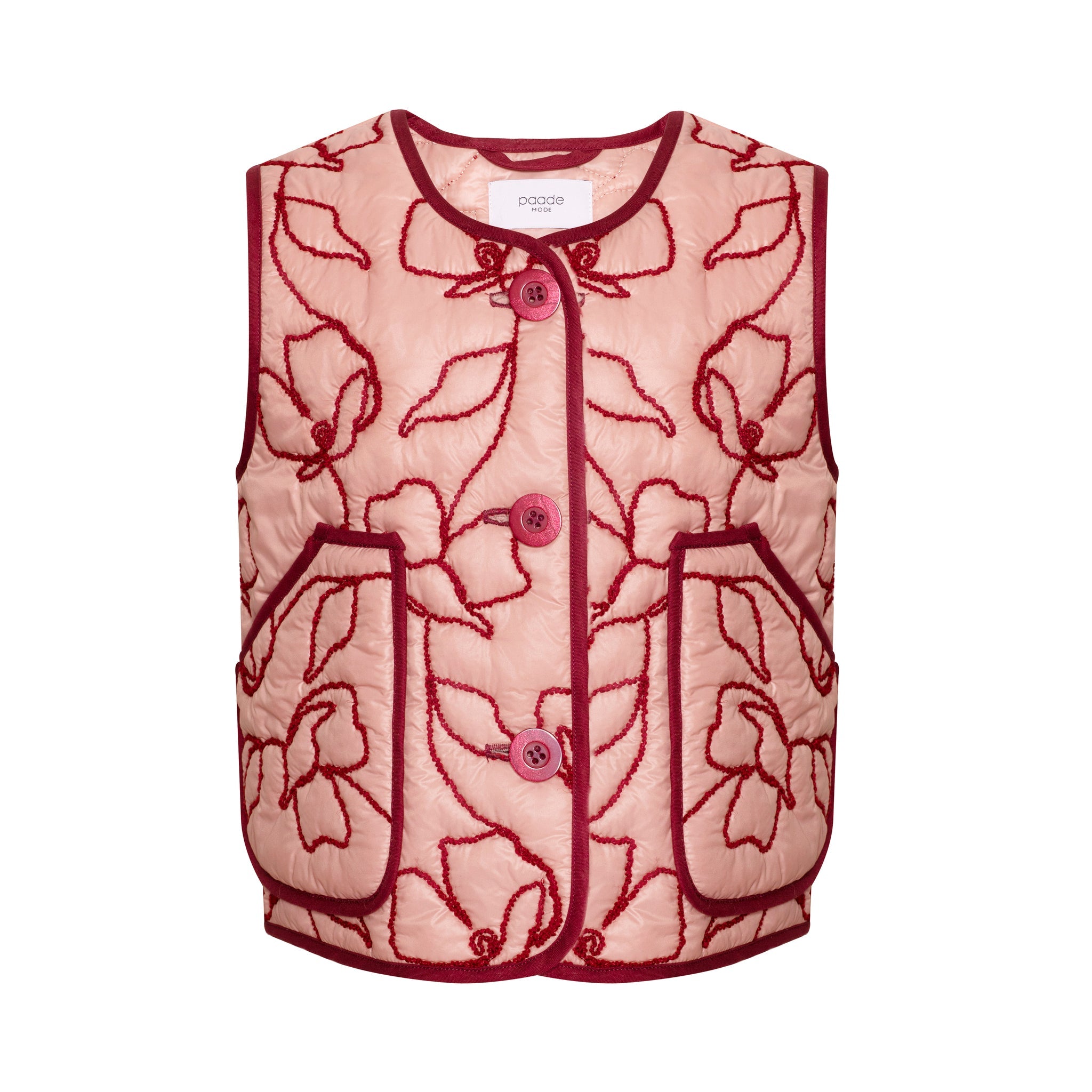 Puffer Vest Lane, Pink
