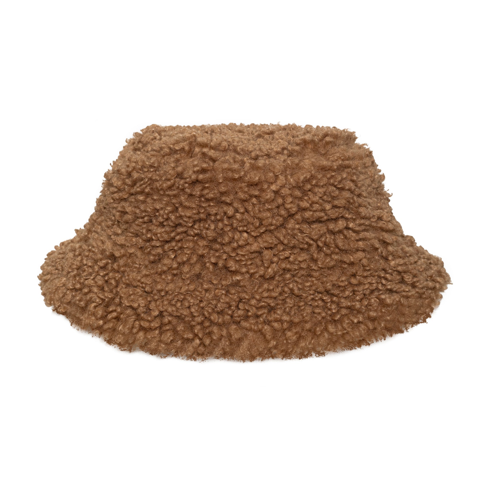 Teddy Bucket Hat Bonbon, Brown