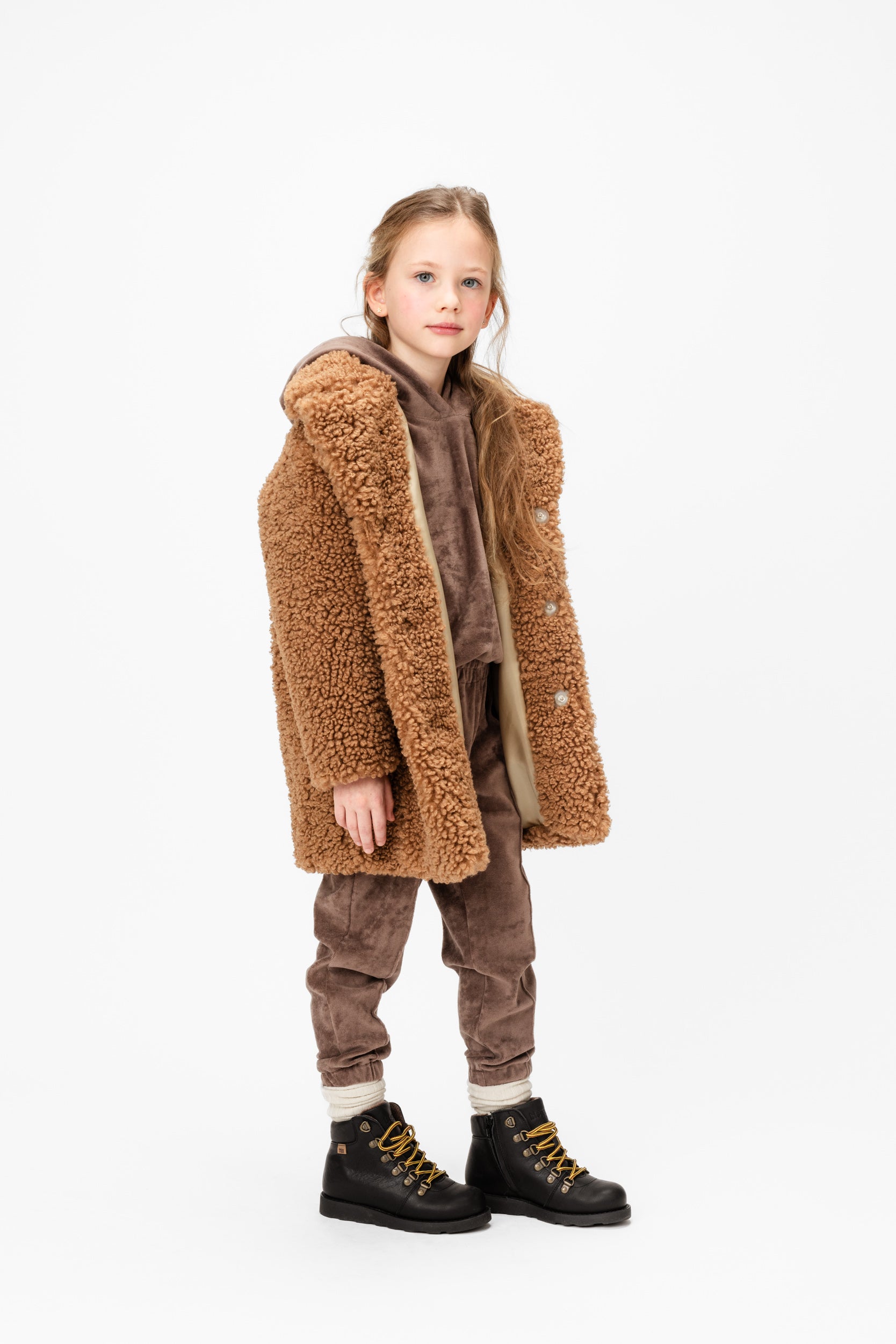 Teddy Coat Bonbon, Brown