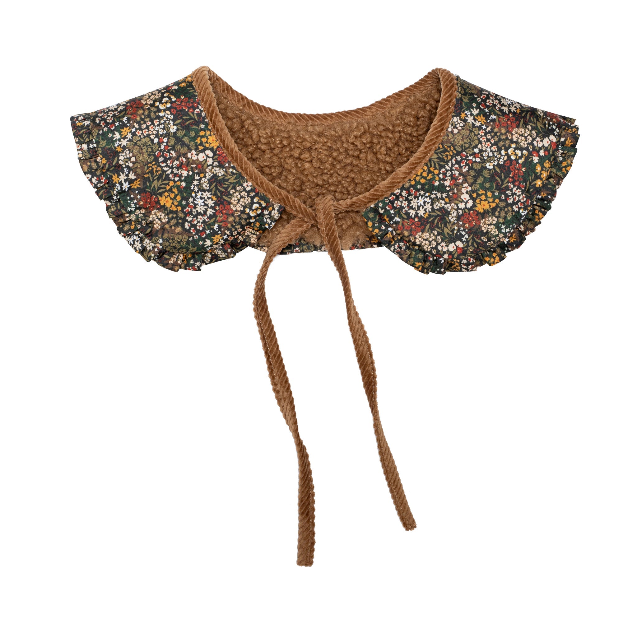Teddy Collar Bonbon Fiora, Brown