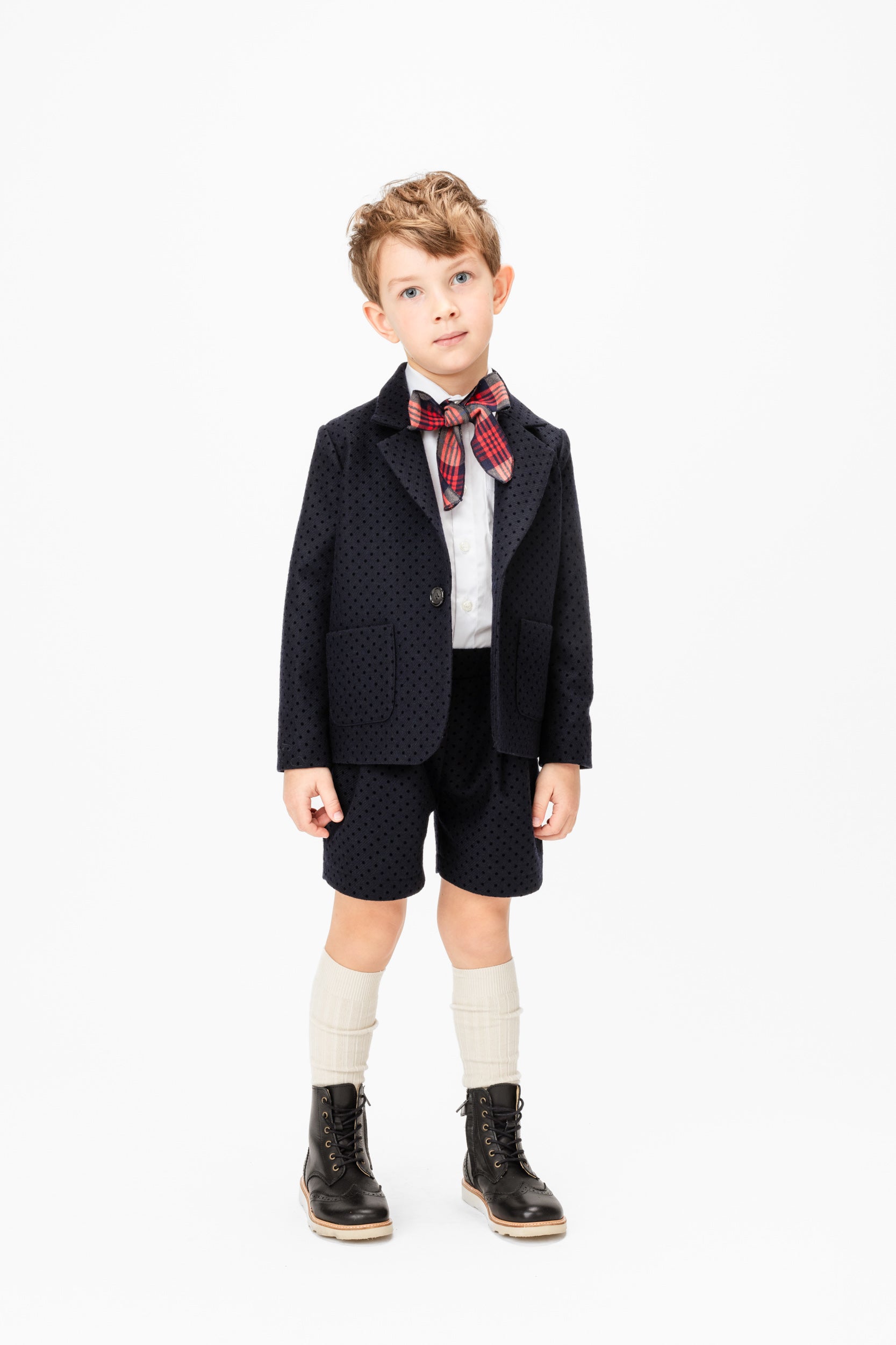 Wool Blazer Onyx, Dark Blue