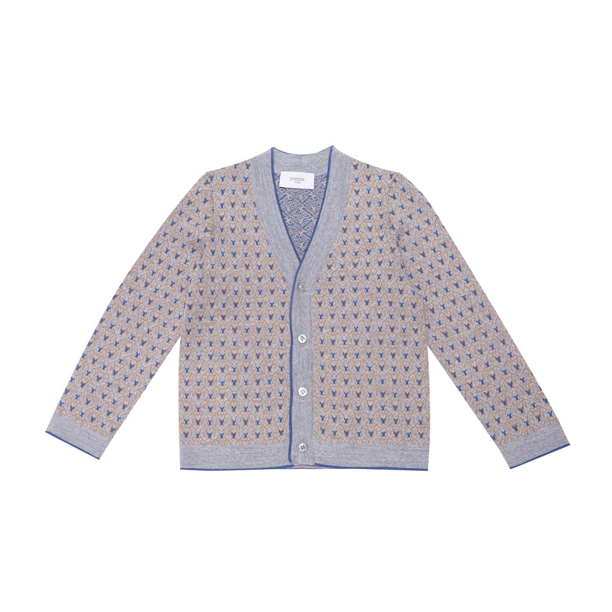 Wool Cardigan Noel, Grey