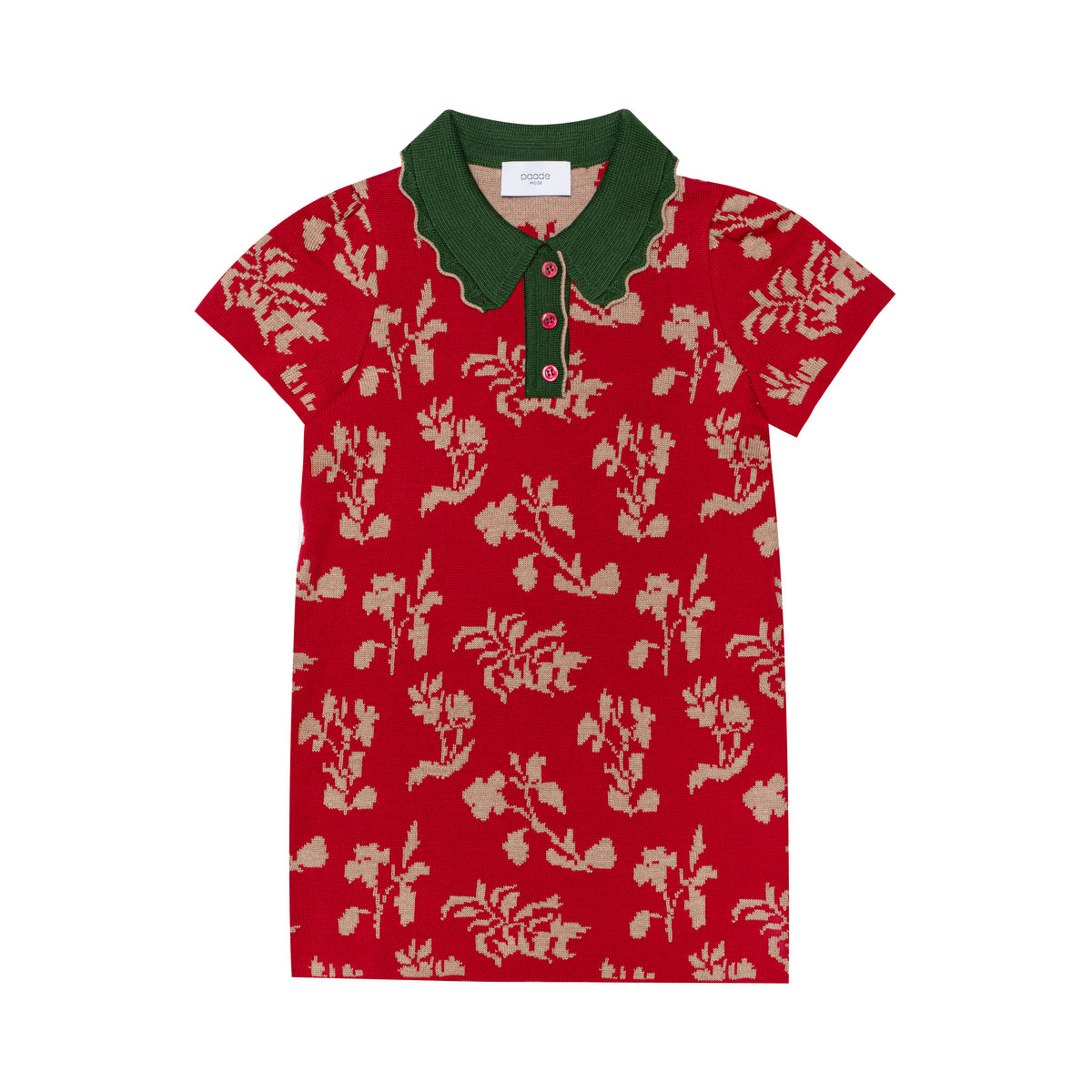 Wool Dress Dale, Red