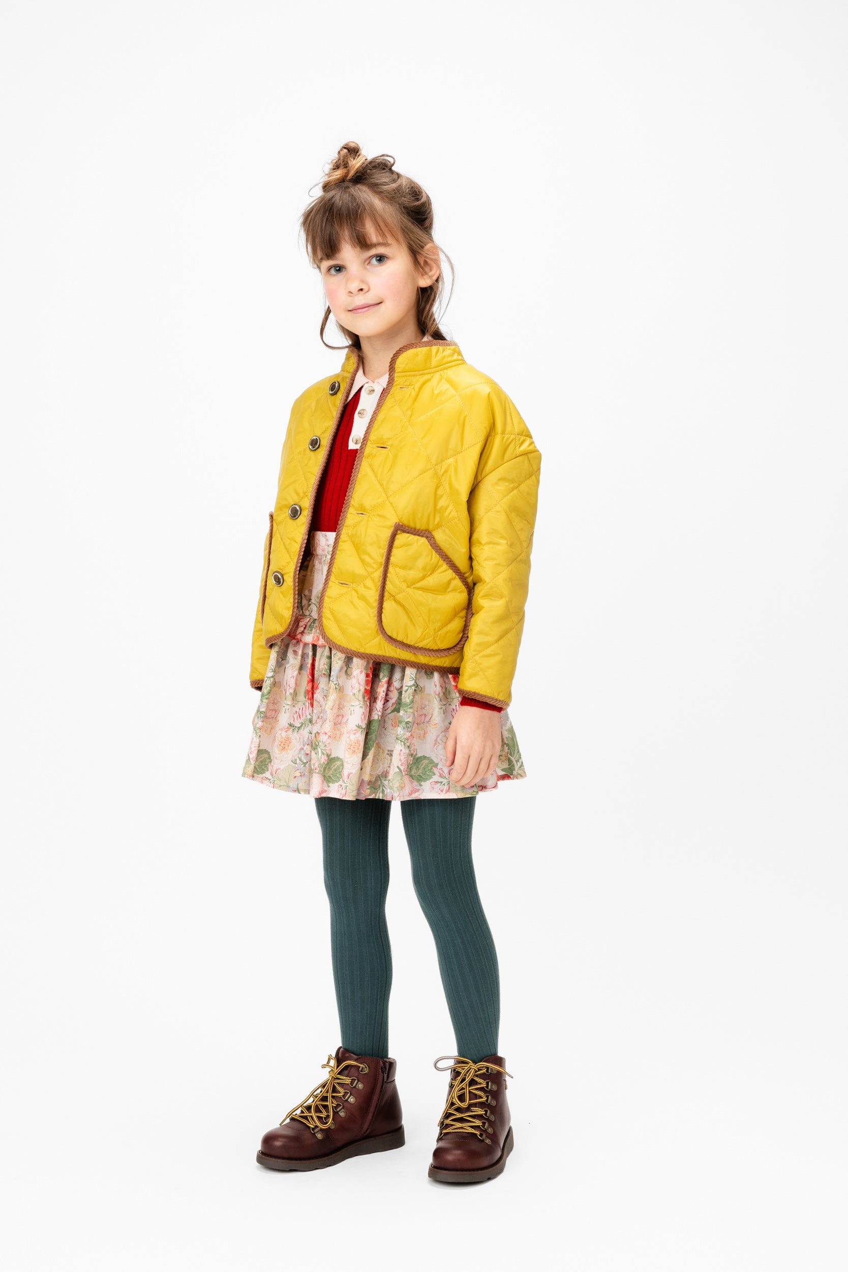 Kokvilnas svārki Blossom Petals, Rozā