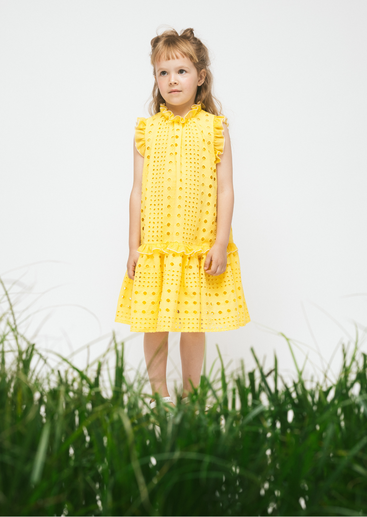 Cotton Dress Delta, Yellow