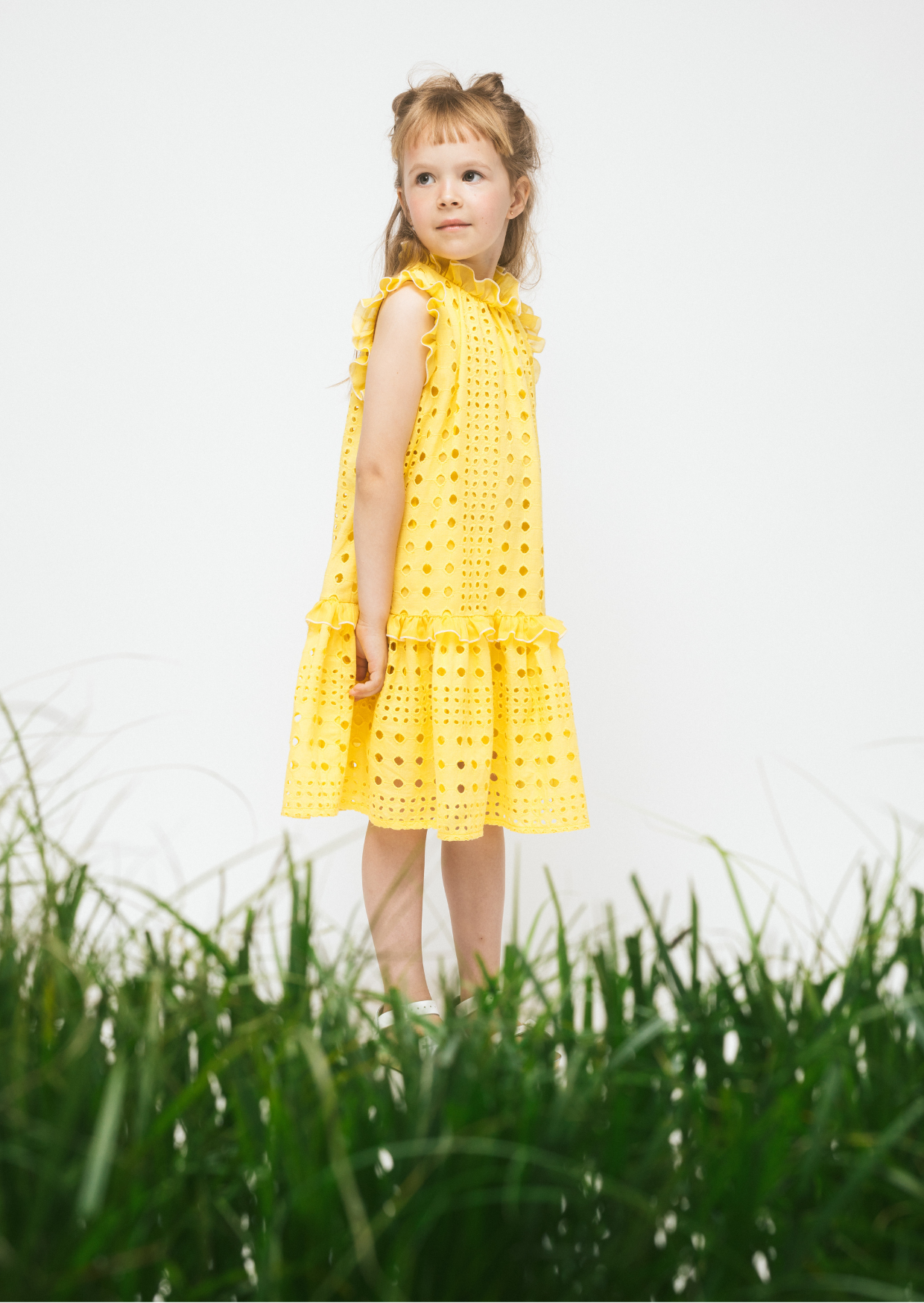 Cotton Dress Delta, Yellow