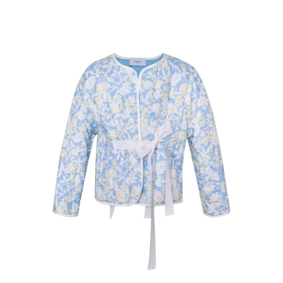 Reversible Cotton Jacket Anemone, Blue