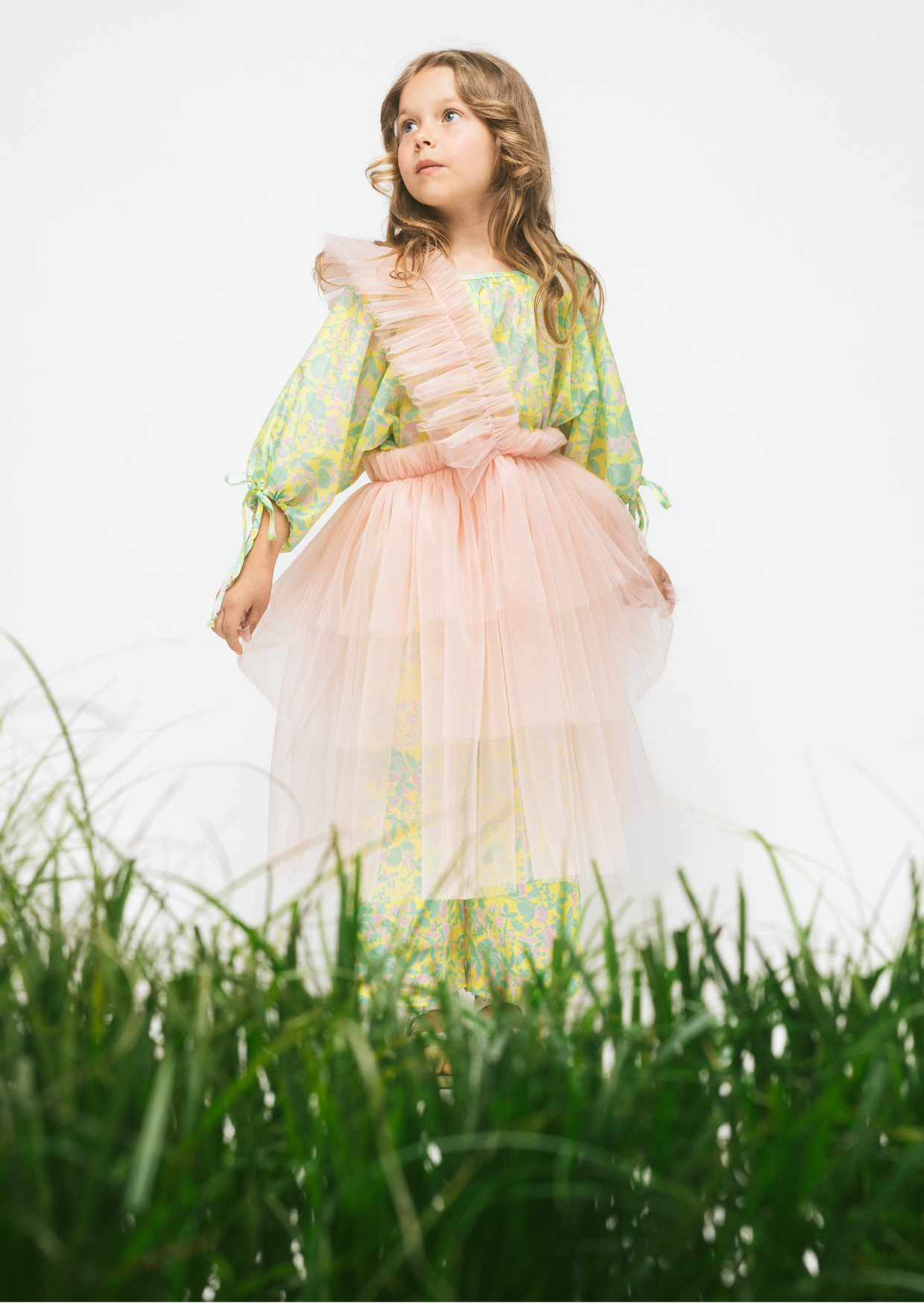 Tulle Skirt Lotus, Pink