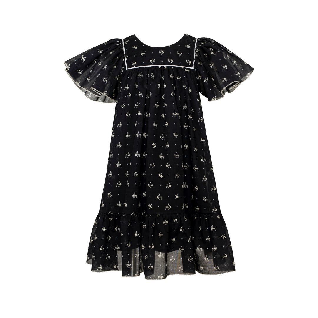 Cotton hot sale chiffon dress