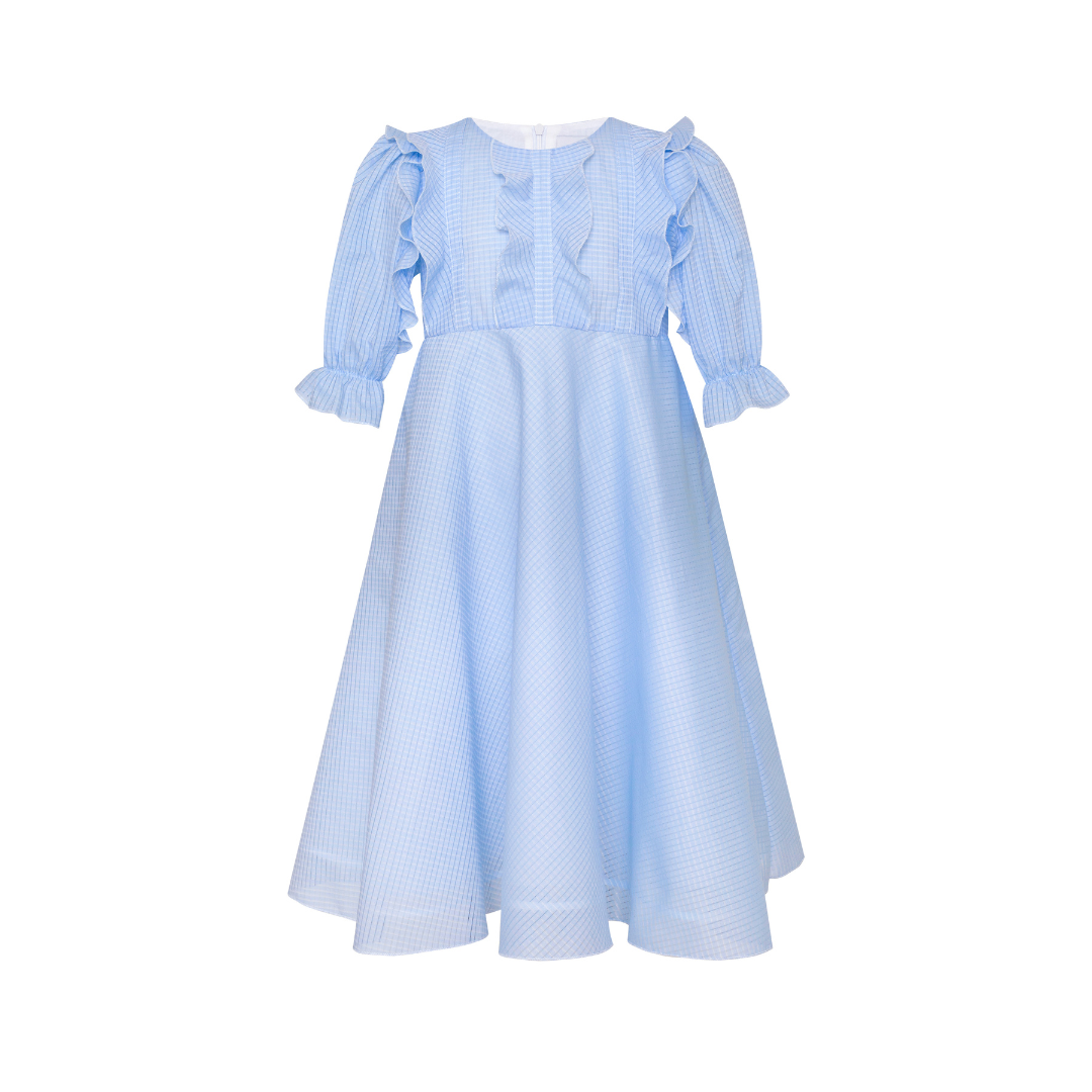 Cotton Maxi Dress Breeze, Blue