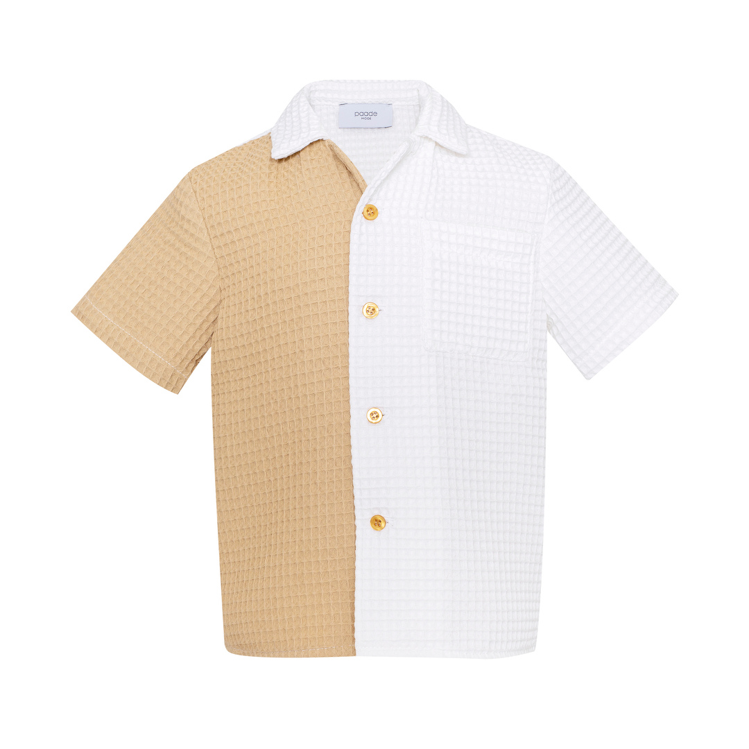 Cotton Shirt Mari, Beige