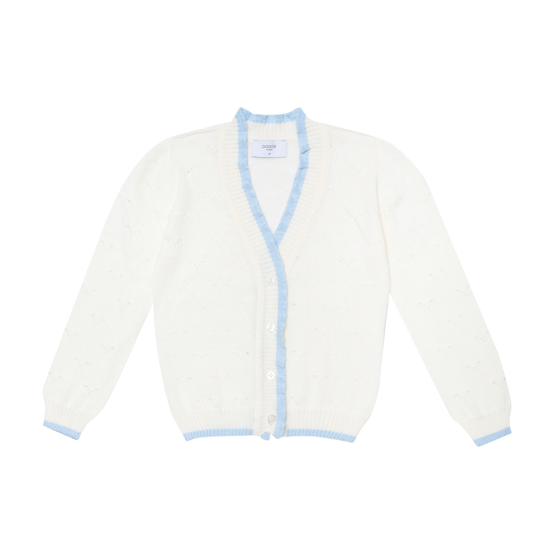 Off white knit cardigan cheap