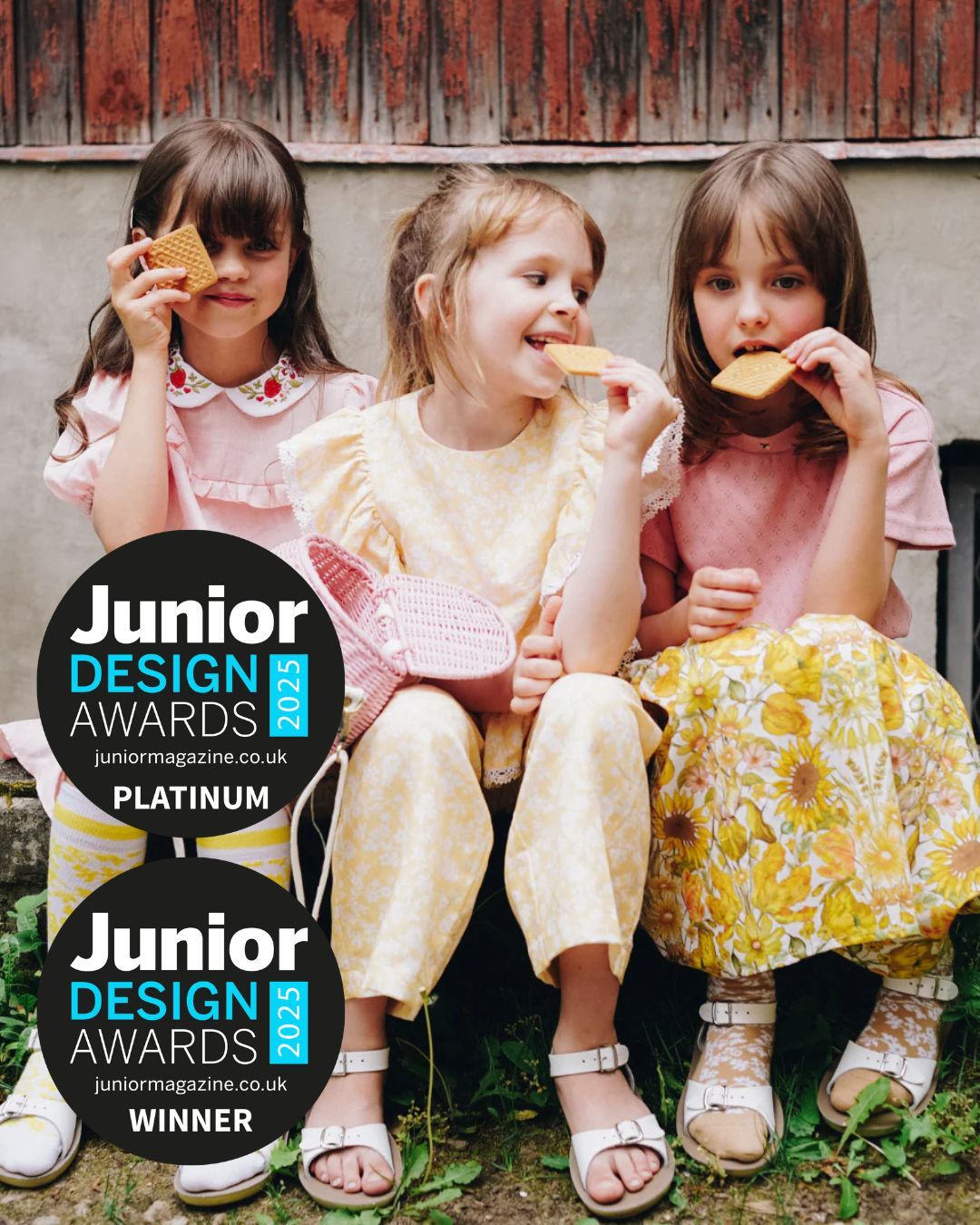Award "Platinum in Best Children's Fashion Collection" at Junior Design Awards 2025