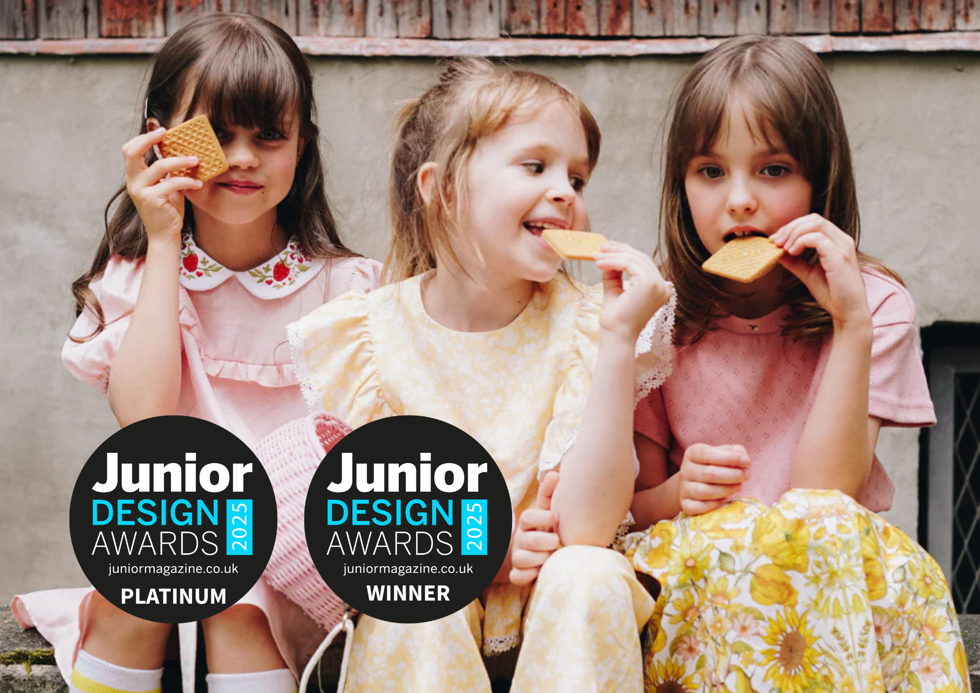 Award "Platinum in Best Children's Fashion Collection" at Junior Design Awards 2025