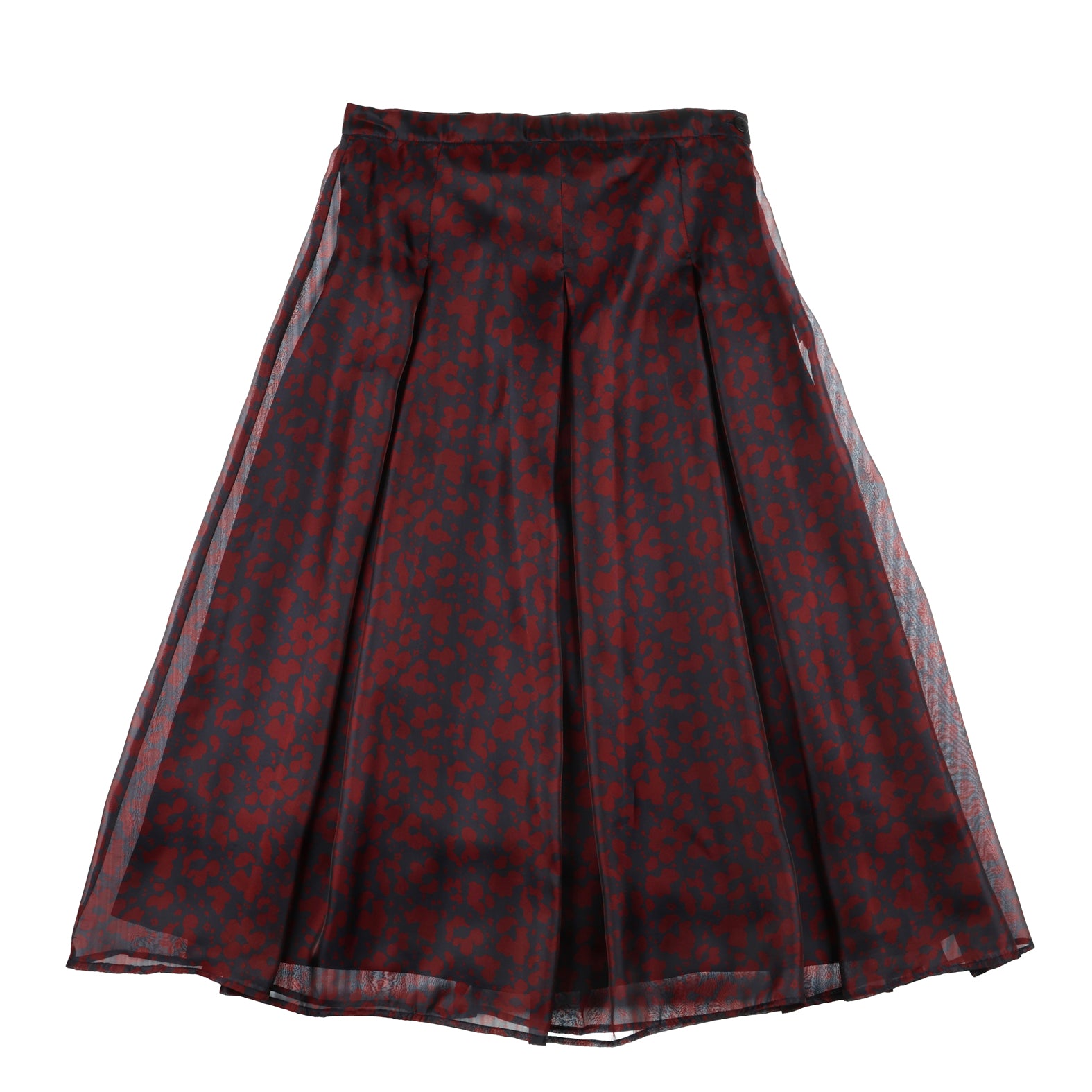 Chiffon Women's Skirt Cara, Aubergine