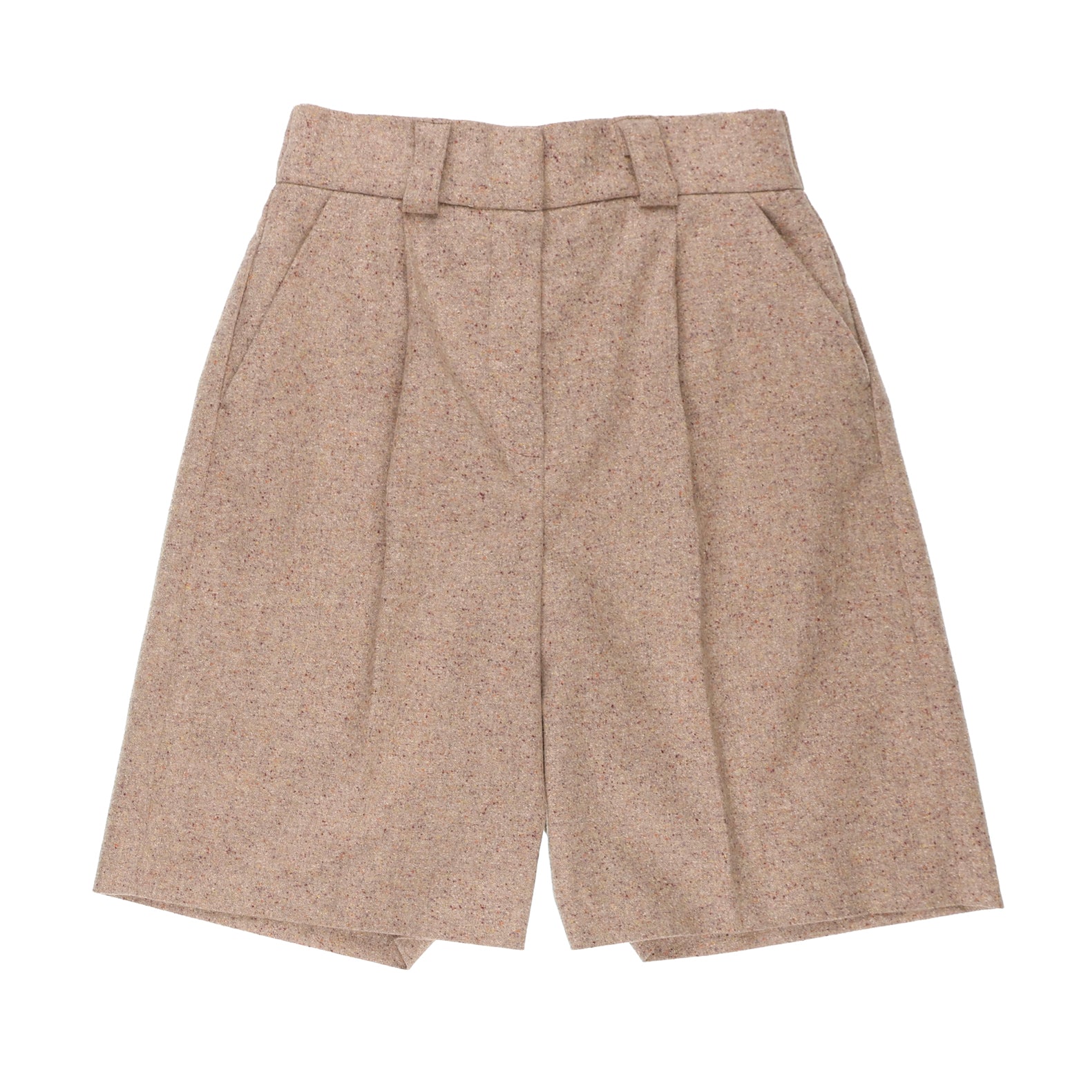 Wool Women's Shorts Avena, Grey