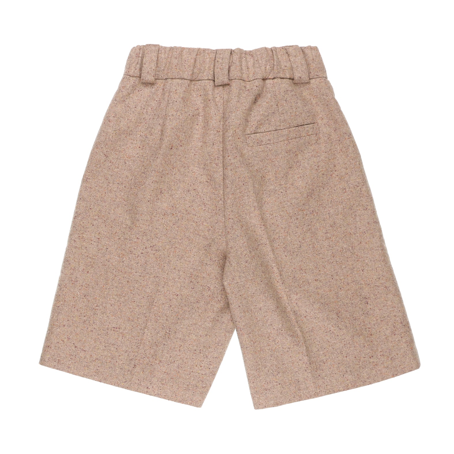 Wool Women's Shorts Avena, Grey