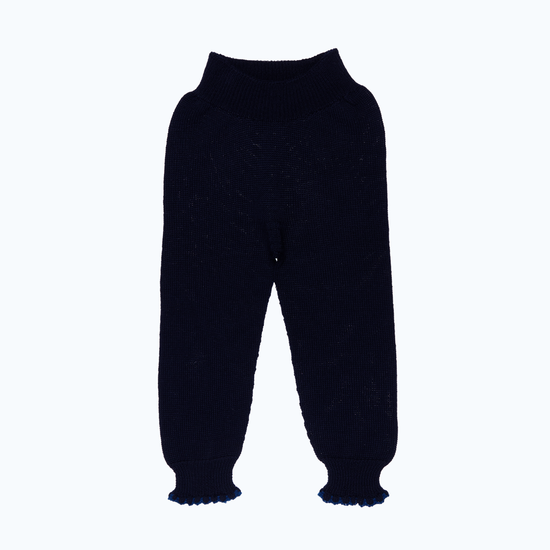 Wool Baby Trousers Bambi, Blue