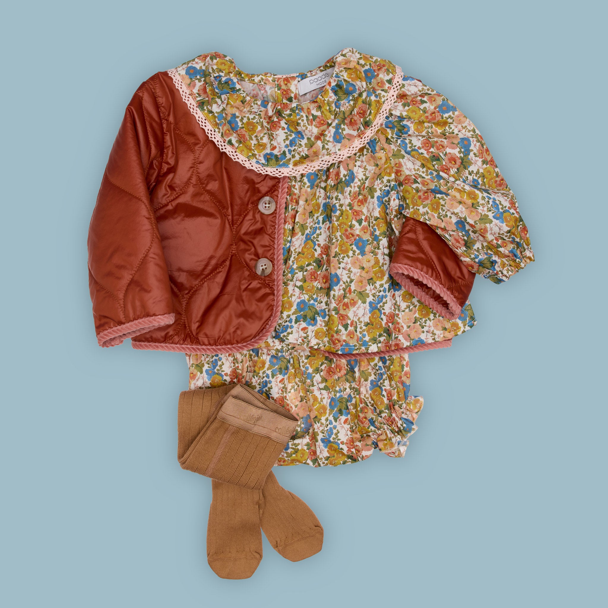Alice Baby Blouse Cotton, Mustard
