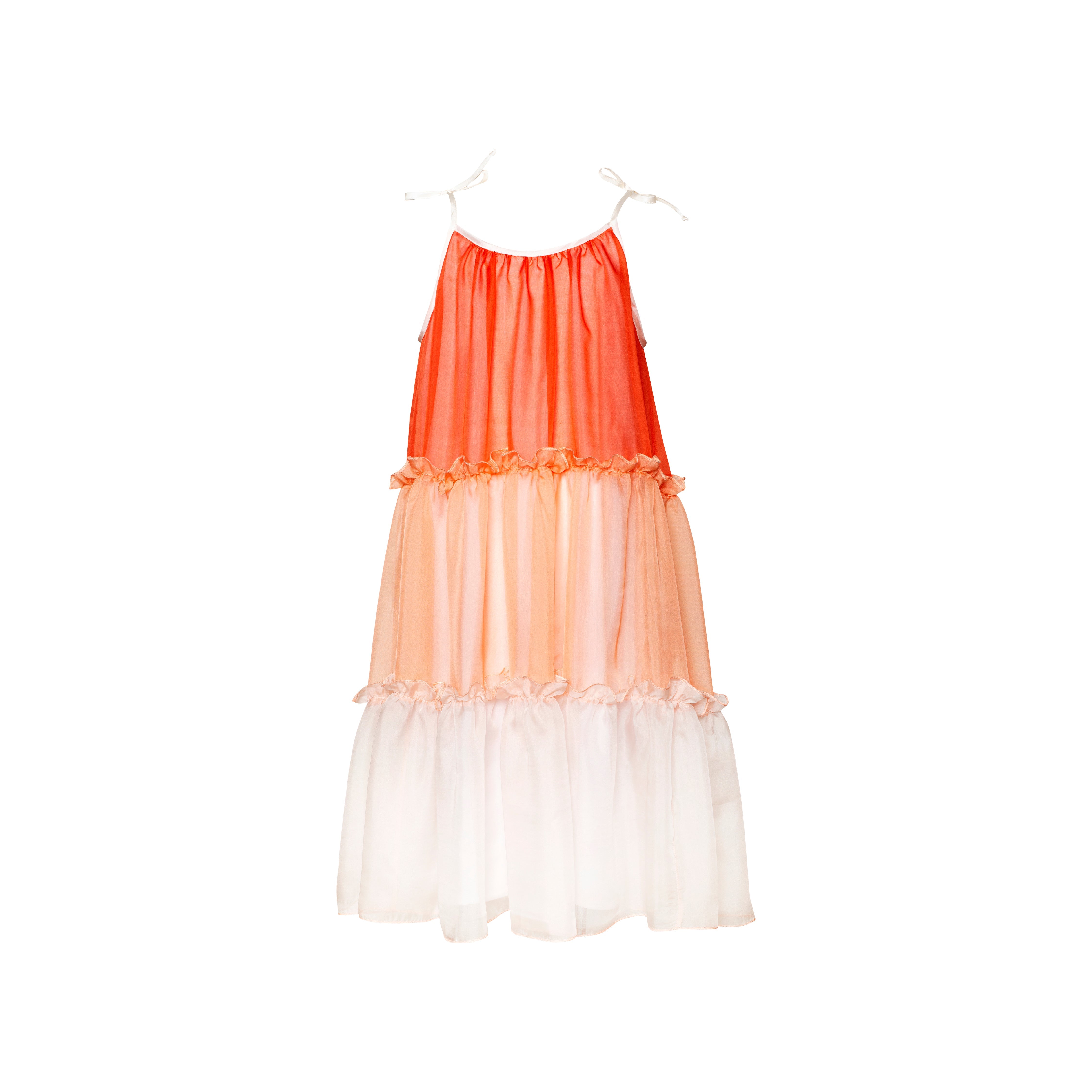 Silk Dress with Strings Dream, Pink