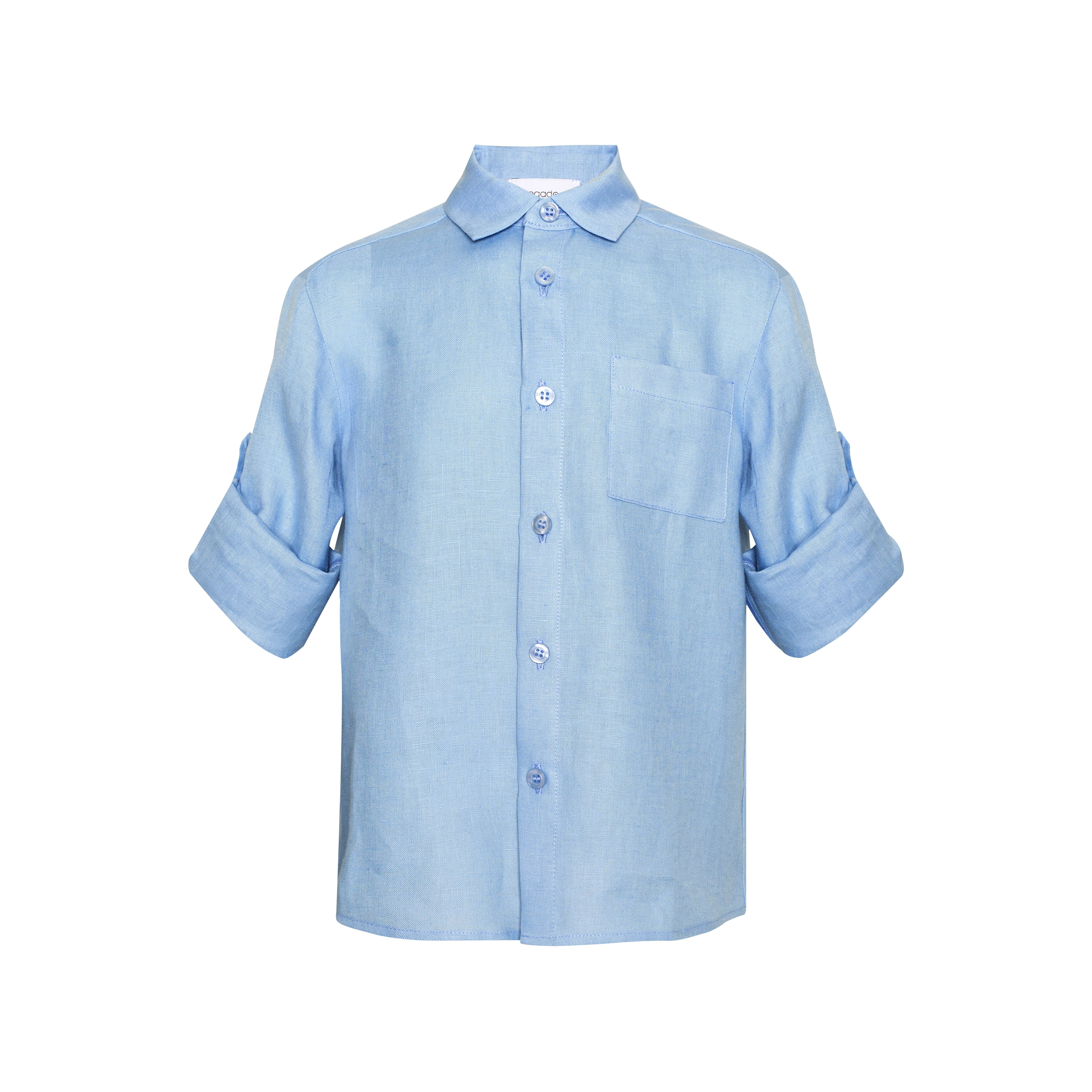 Linen Shirt Afternoon, Blue