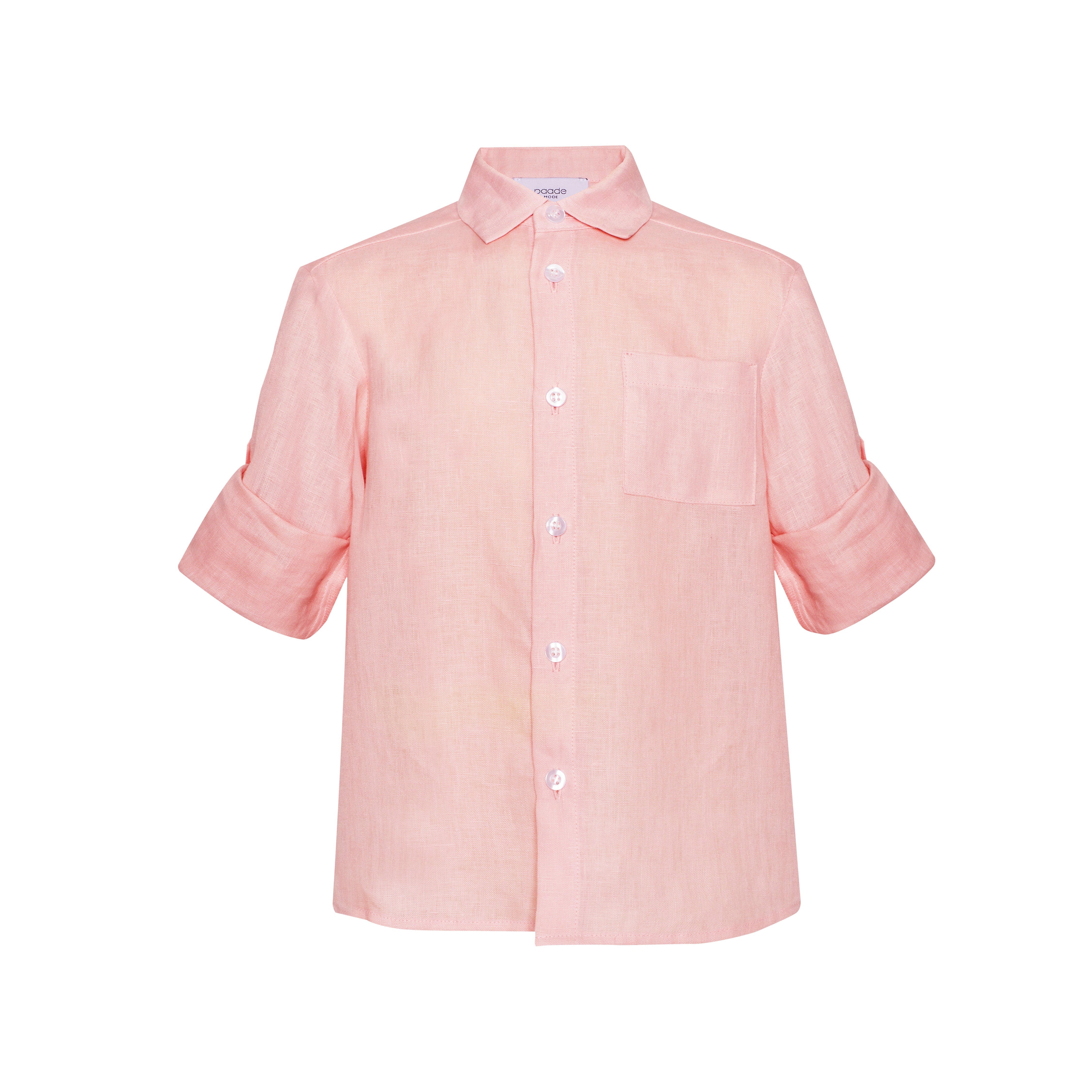 Linen Shirt Afternoon, Pink