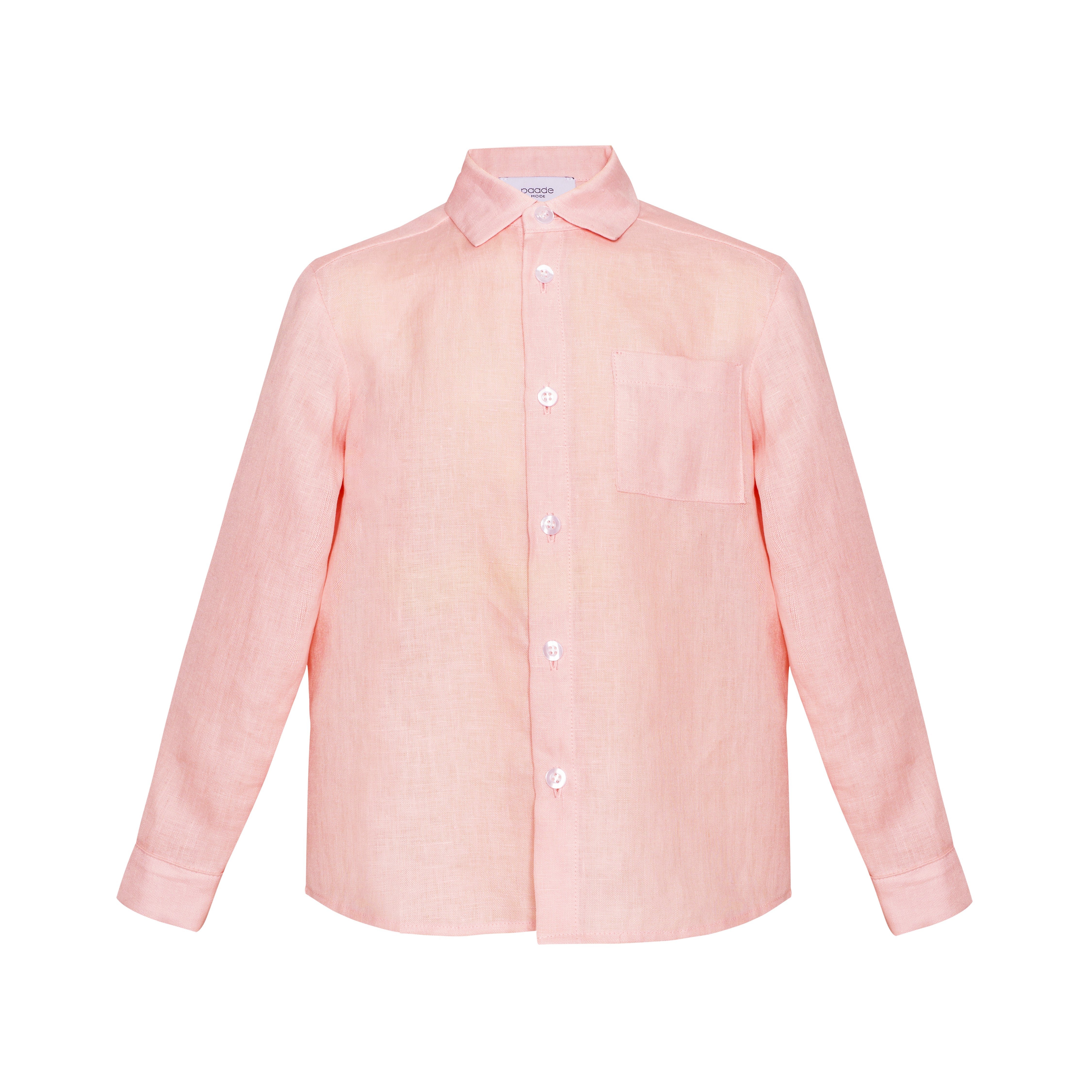 Linen Shirt Afternoon, Pink