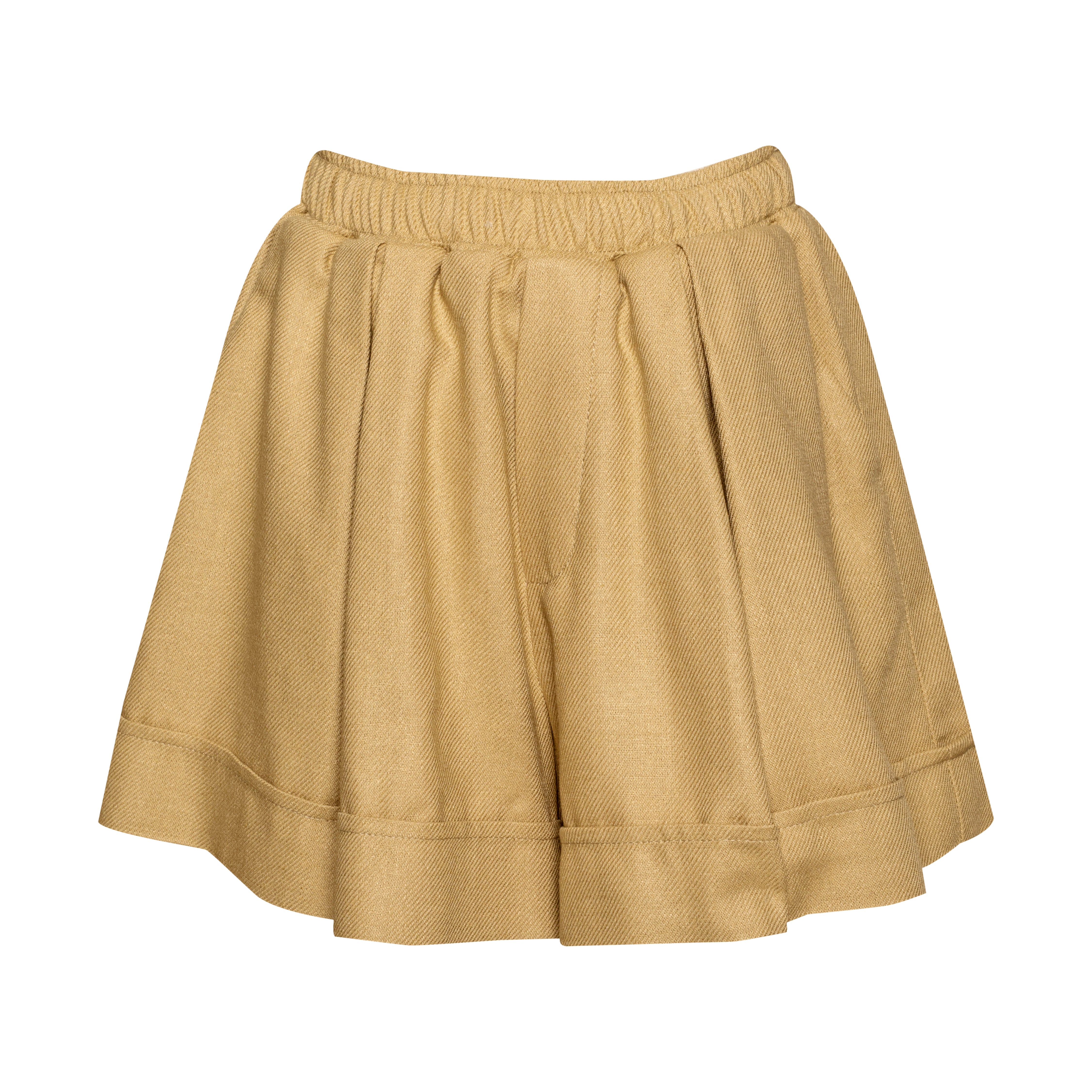 Linen-blend Shorts Sunlit, Brown