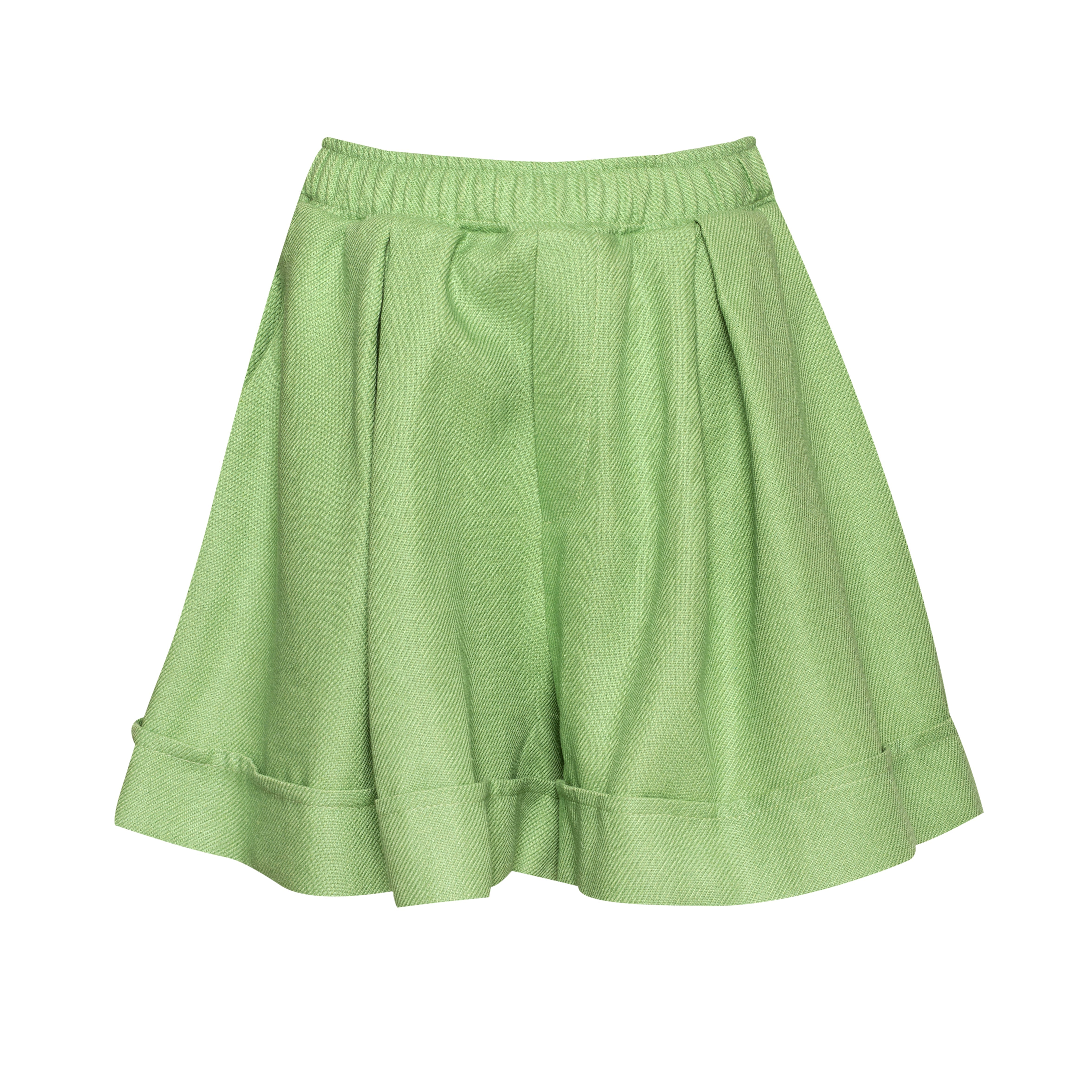 Linen-blend Shorts Sunlit, Green