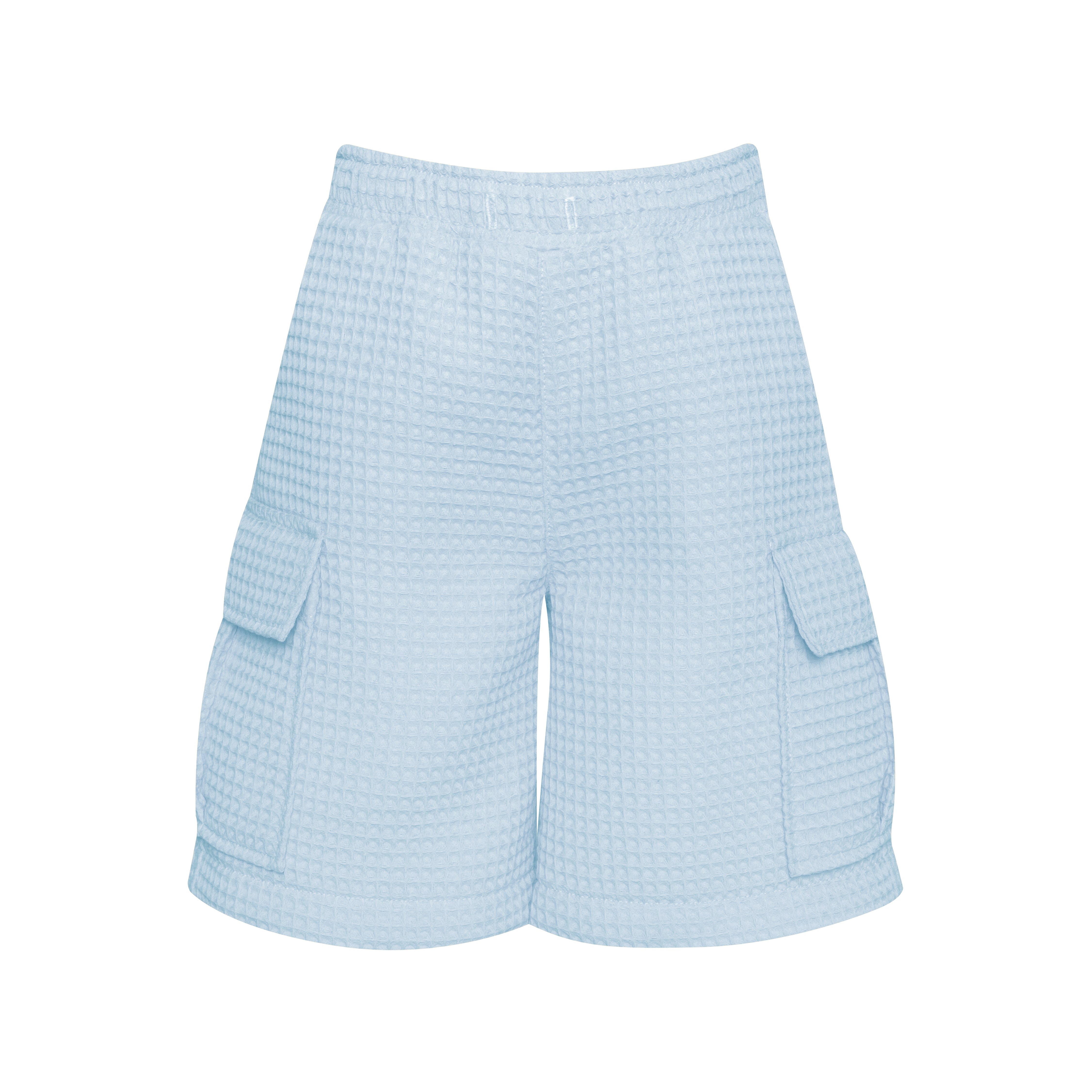 Cotton Cargo Shorts Mari, Blue