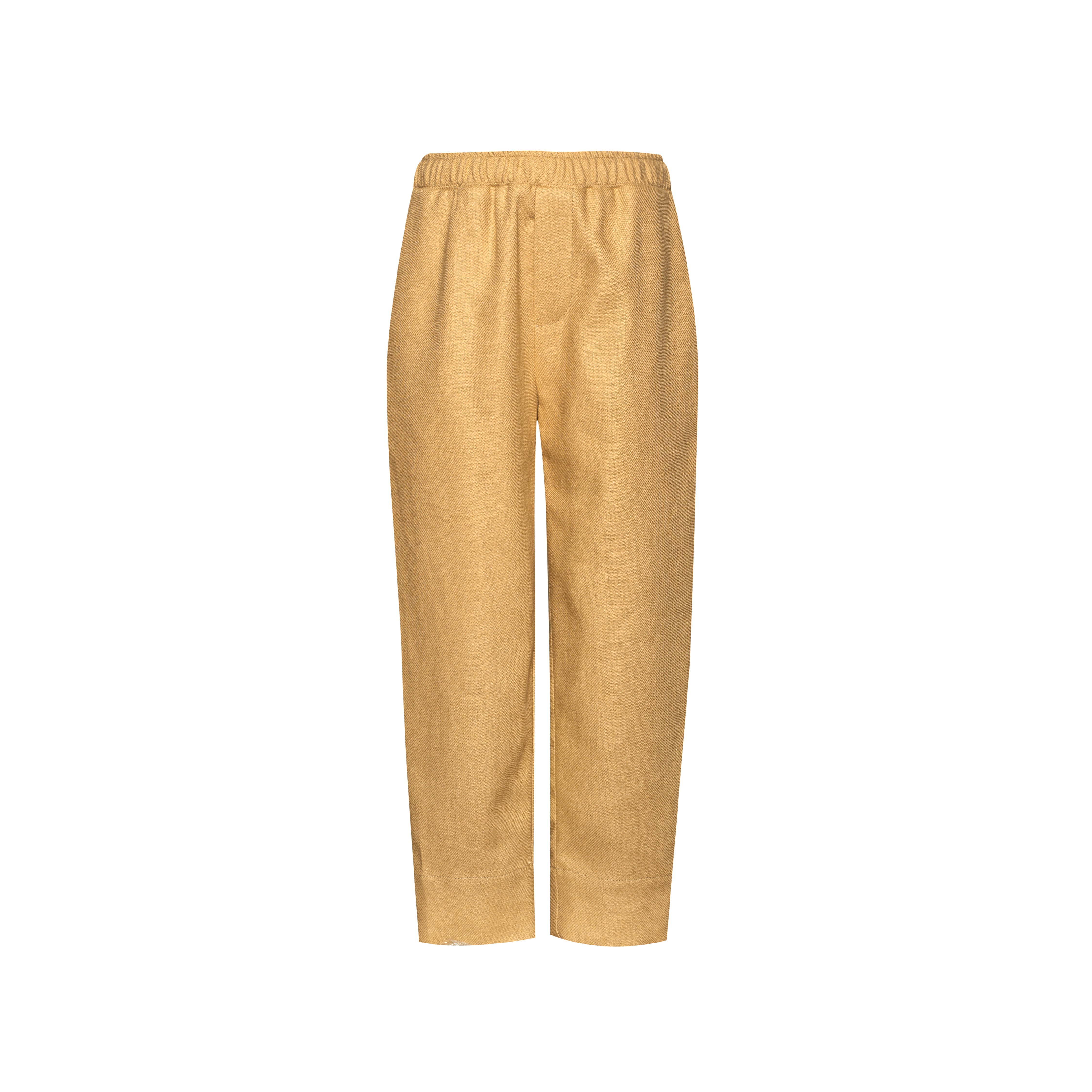 Linen-blend Trousers Sunlit, Brown