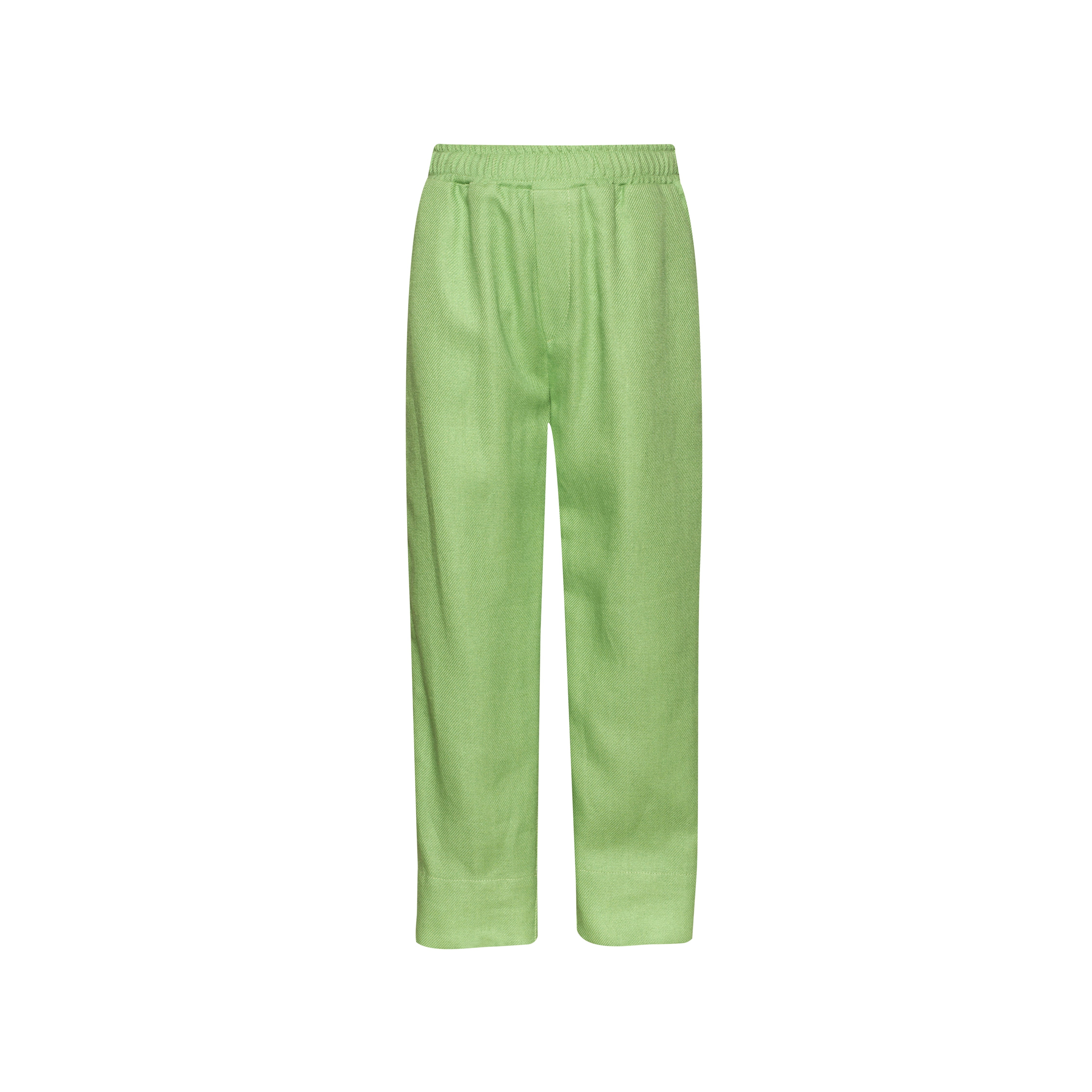 Linen-blend Trousers Sunlit, Green