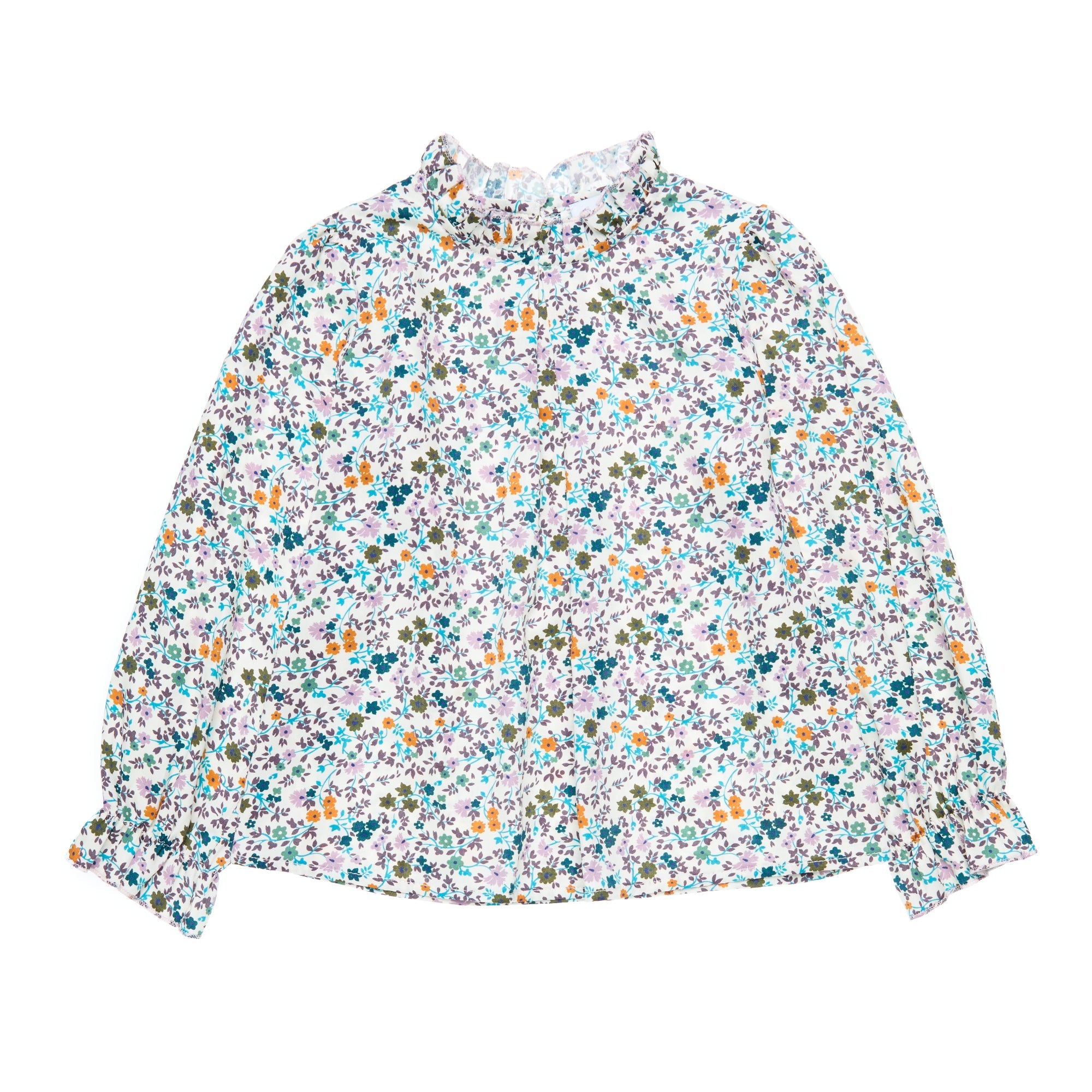 Cotton Blouse Fiorella, White
