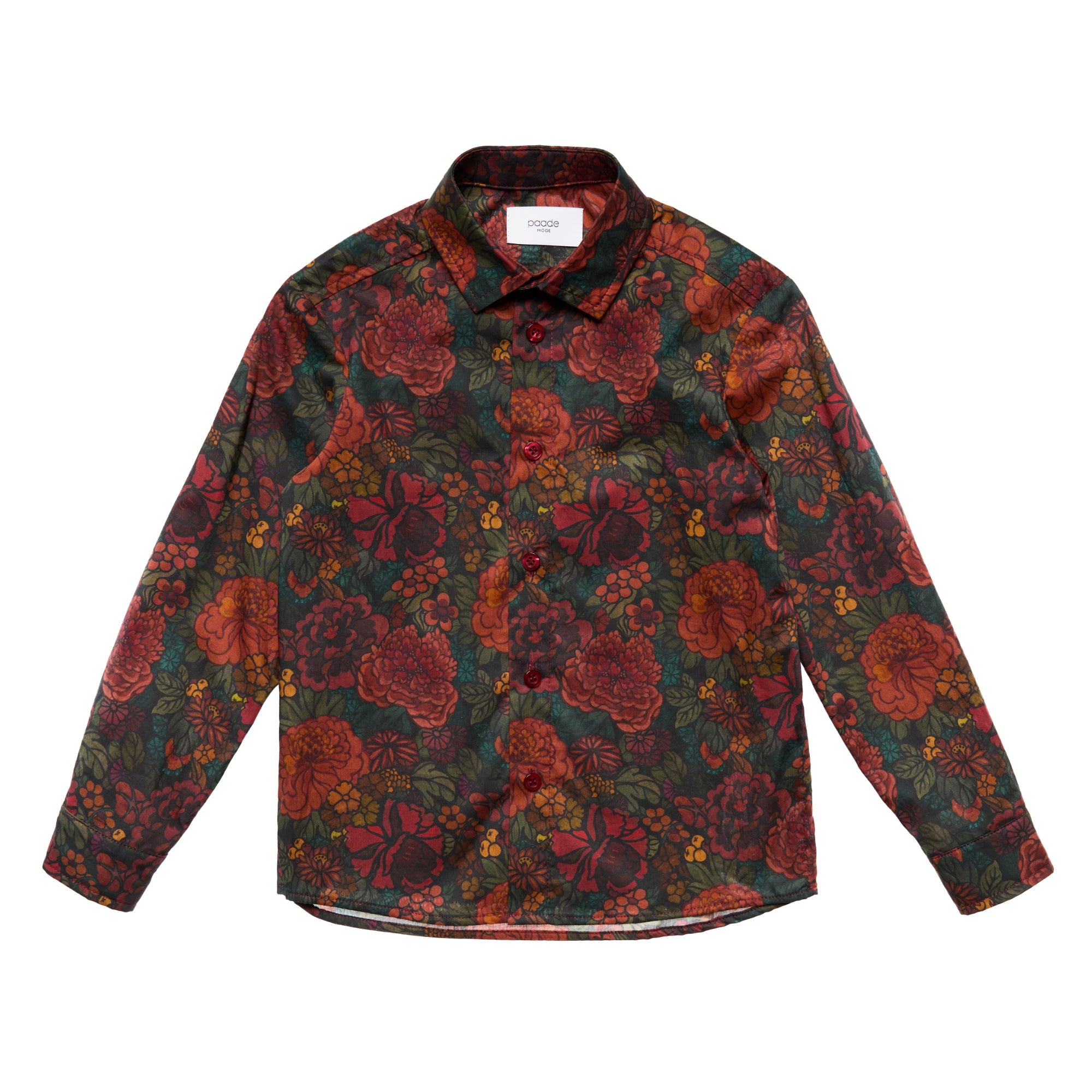 Cotton Shirt Beatrice, Red