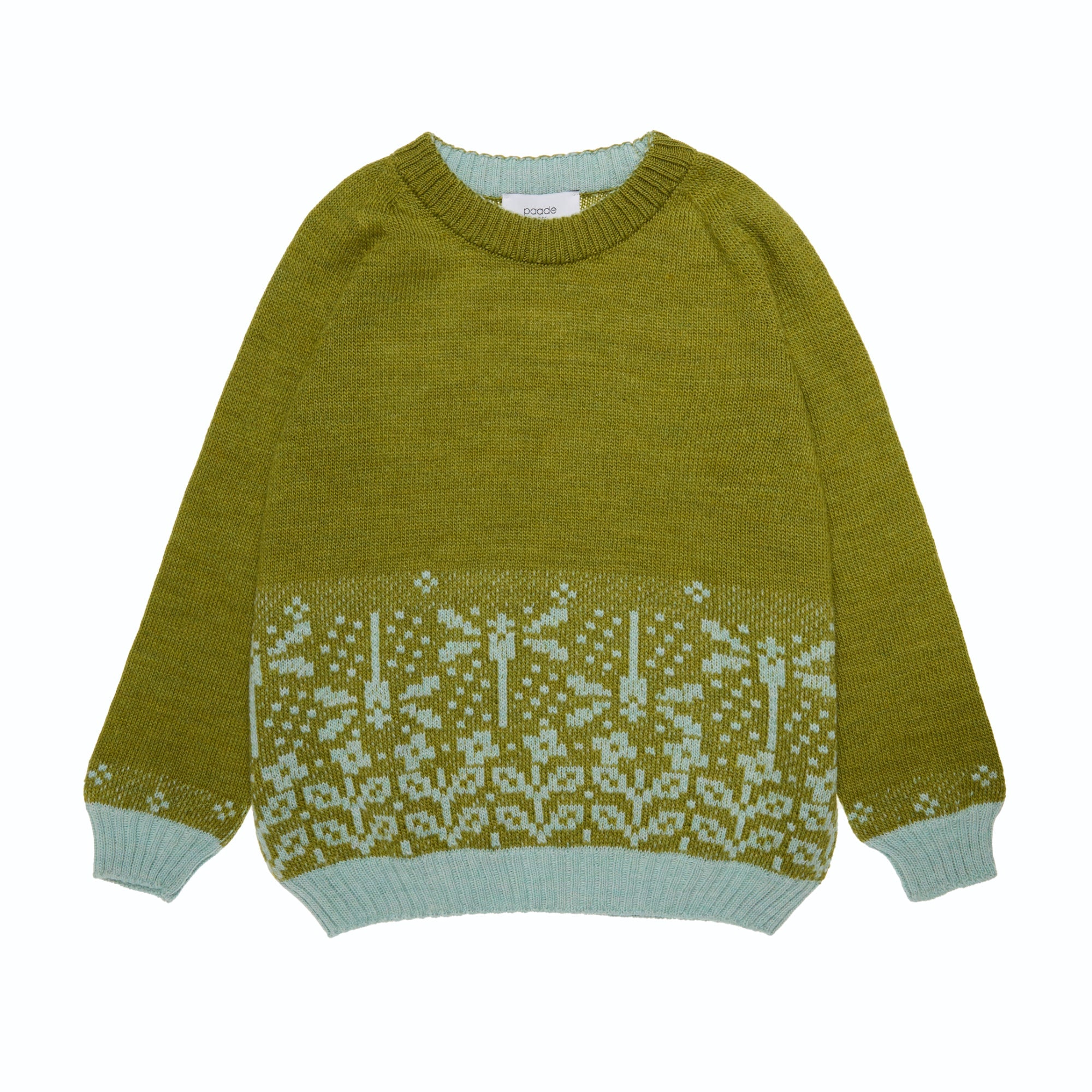Wool Sweater Dragonfly, Green
