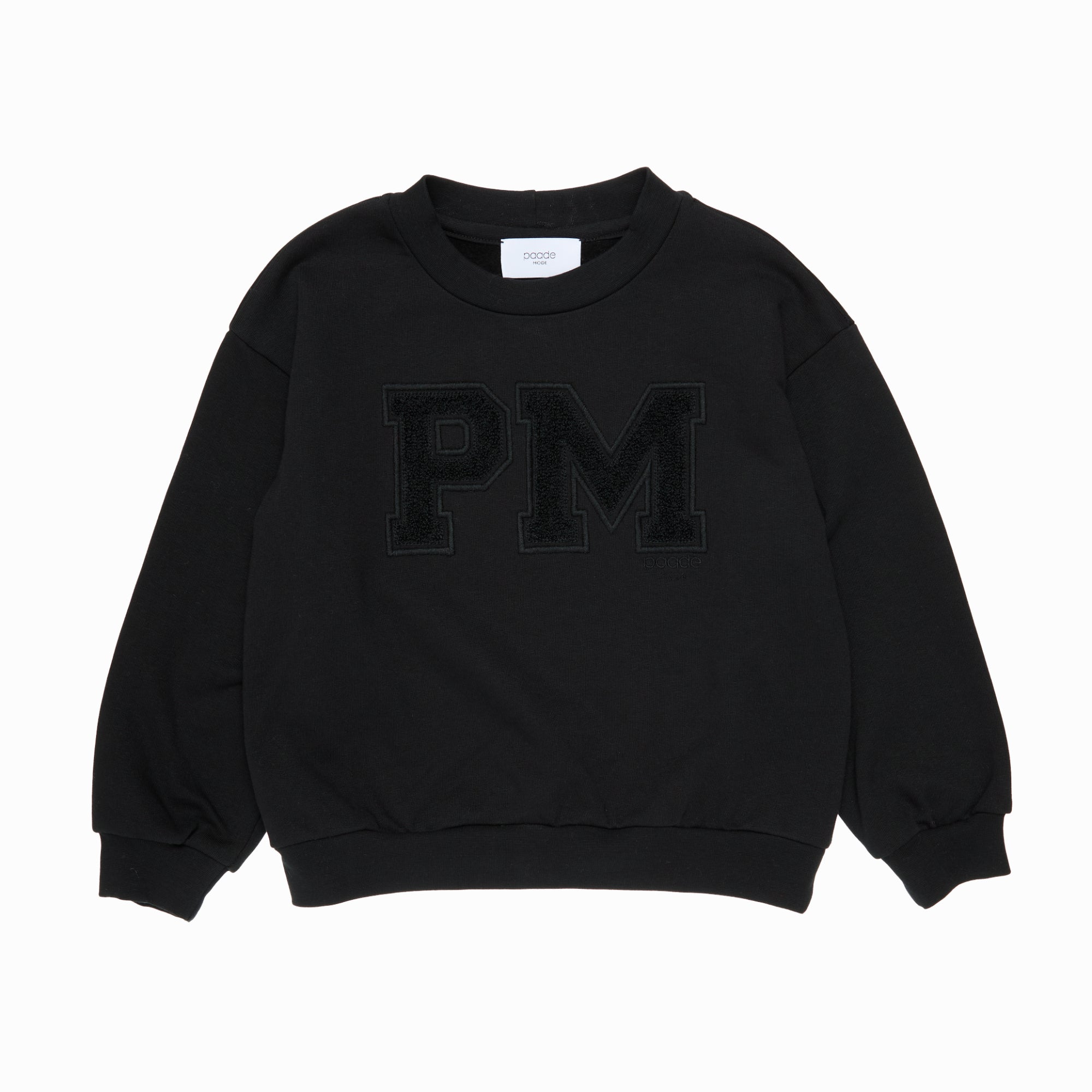 Organic Cotton Sweatshirt Luca, Black