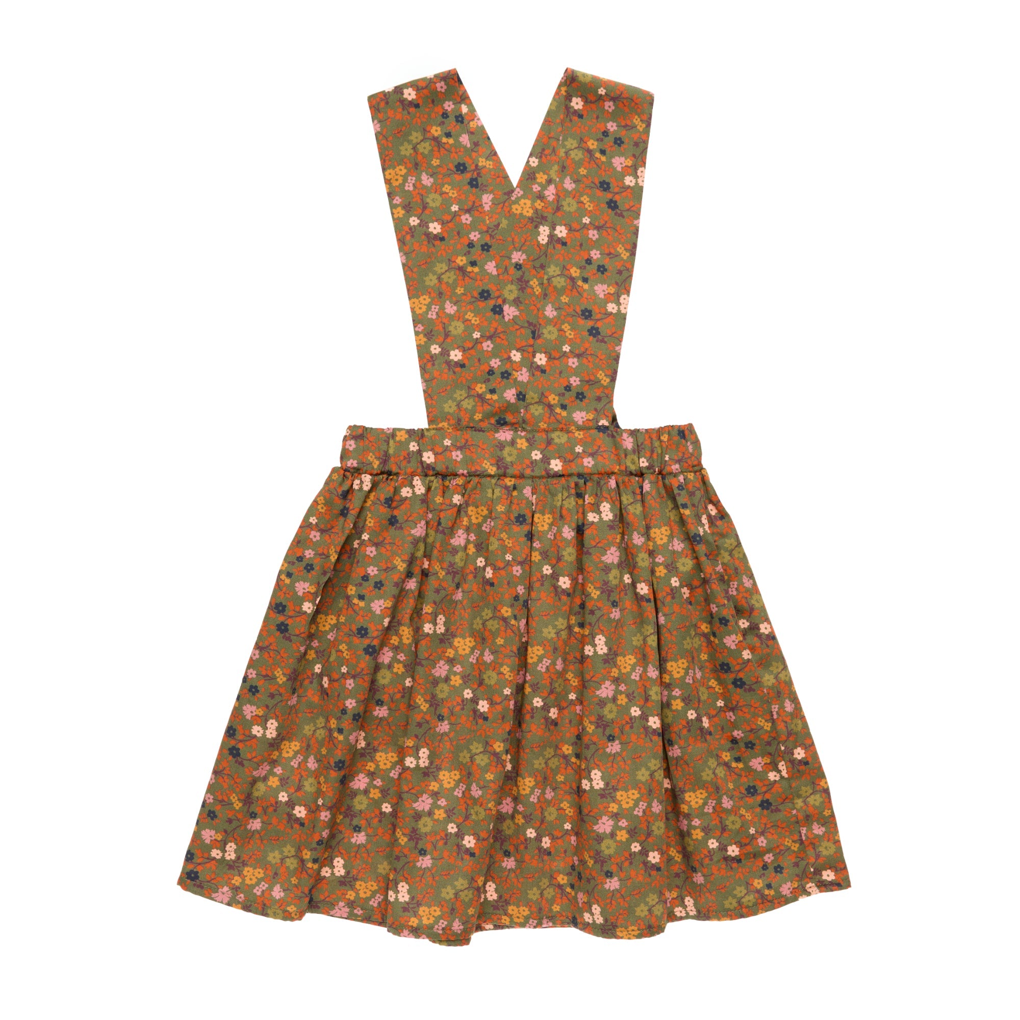 Cotton Skirt Fiorella, Green
