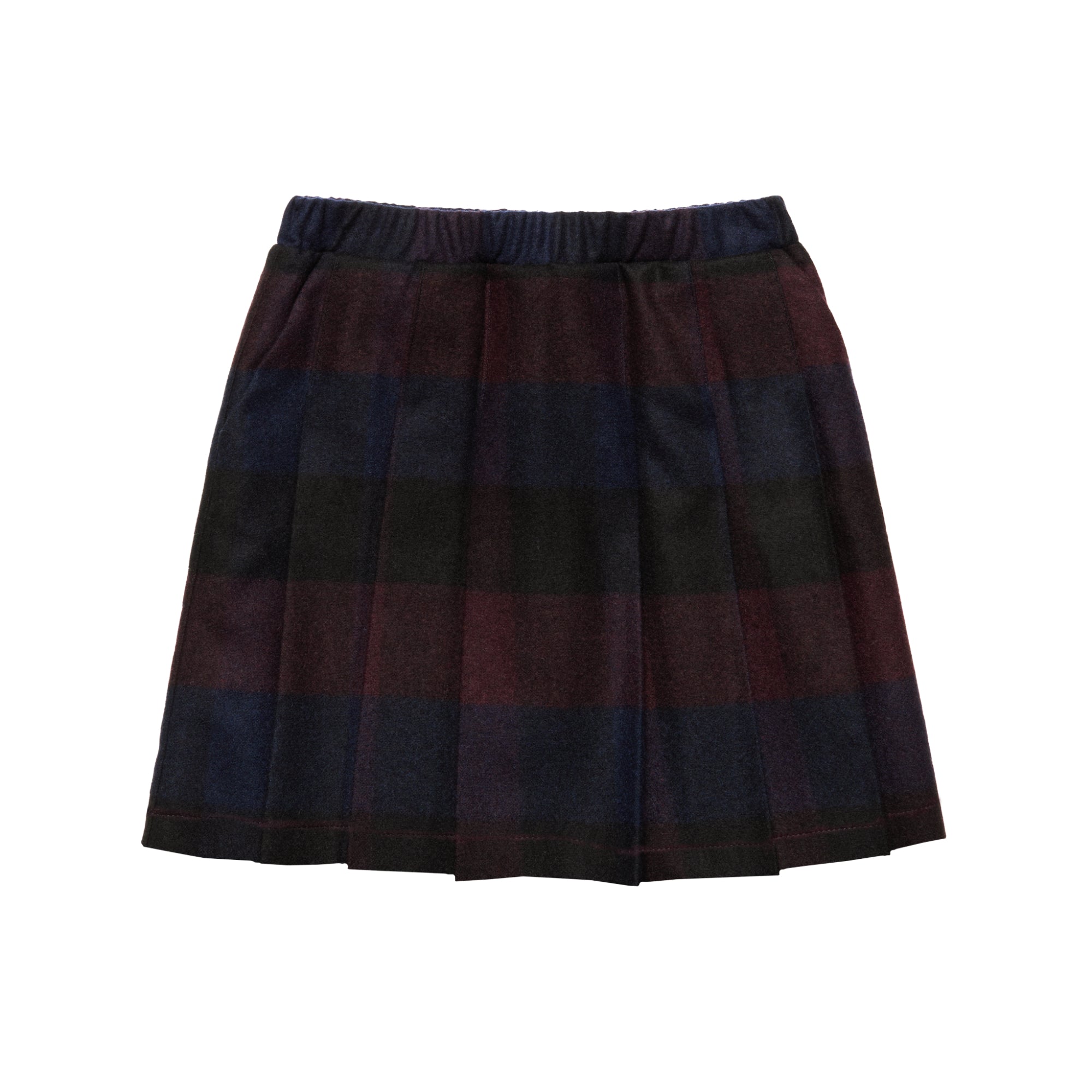 Wool Skirt Gia, Aubergine