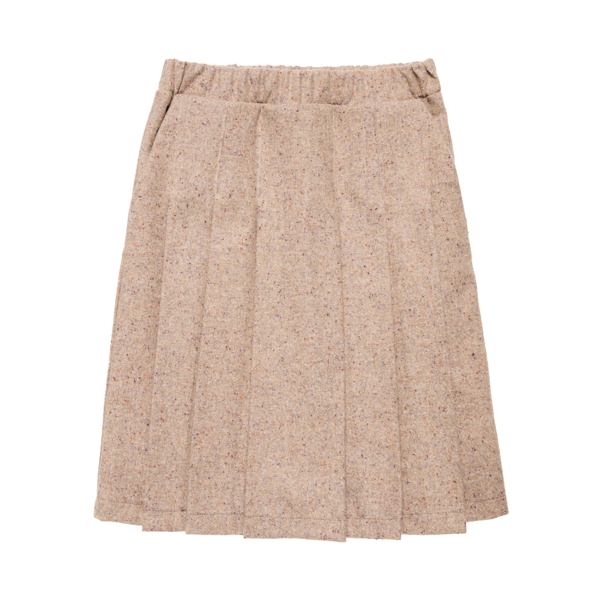 Wool Long Skirt Avena, Grey