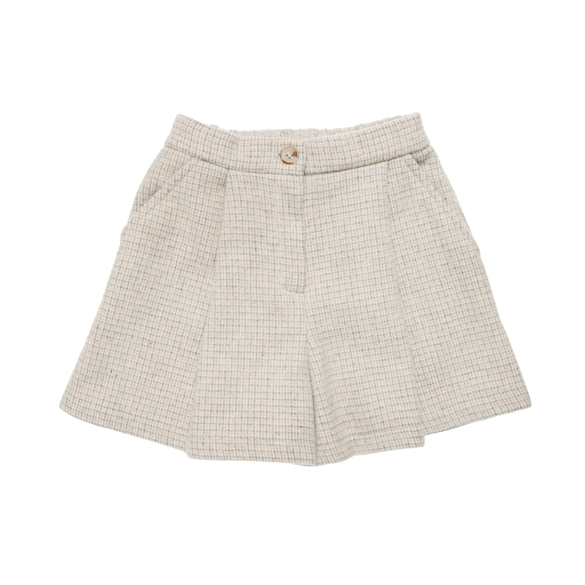 Wool Shorts Perla, Grey