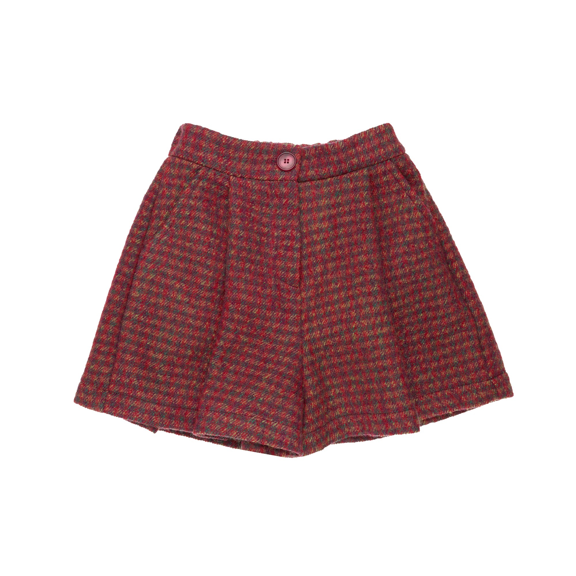 Wool Shorts Odette, Red