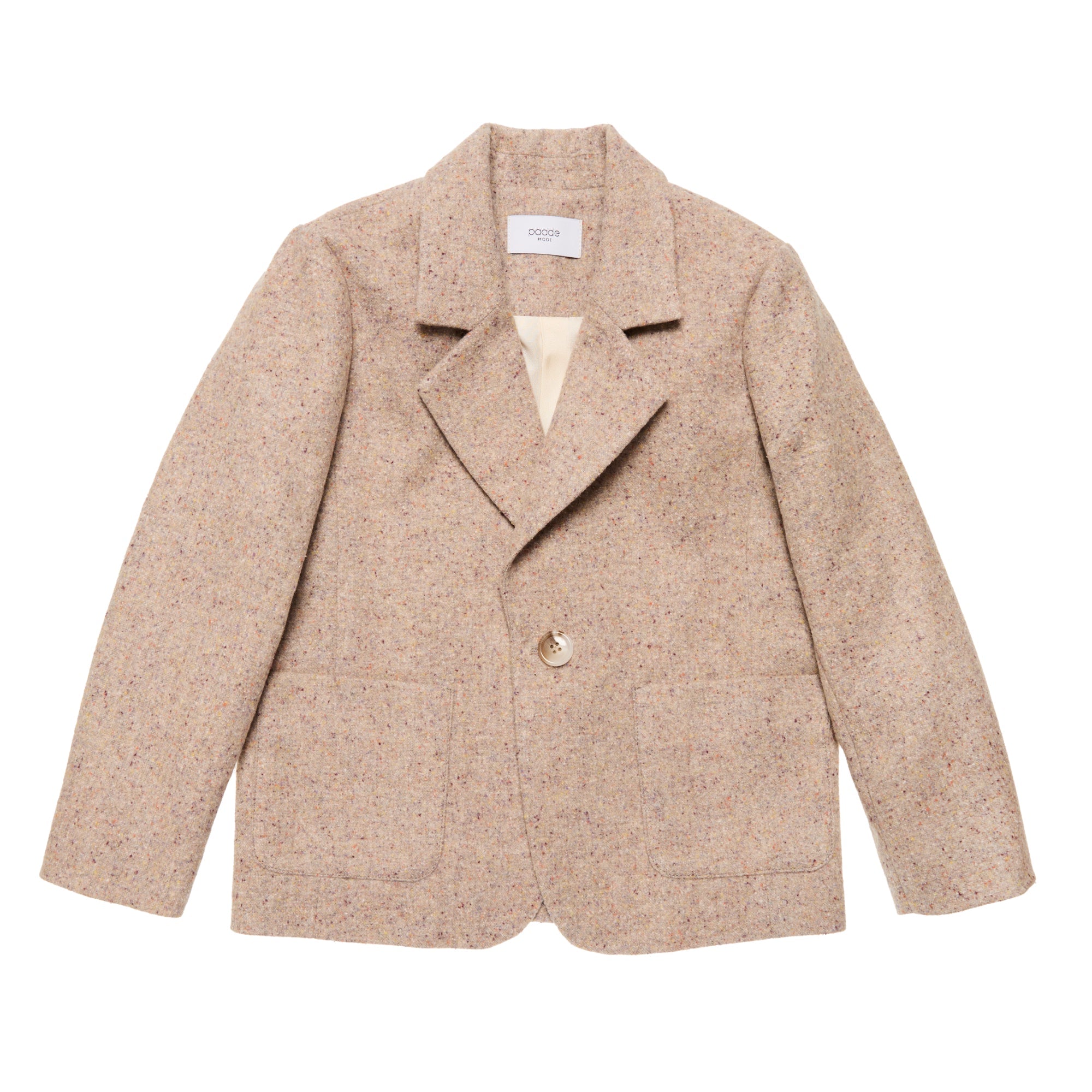 Wool Blazer Avena, Grey