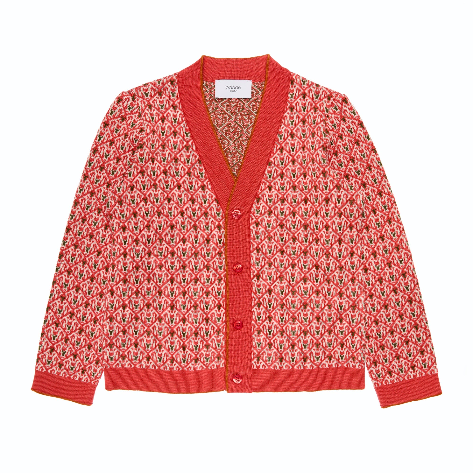 Wool Cardigan Noel, Pink