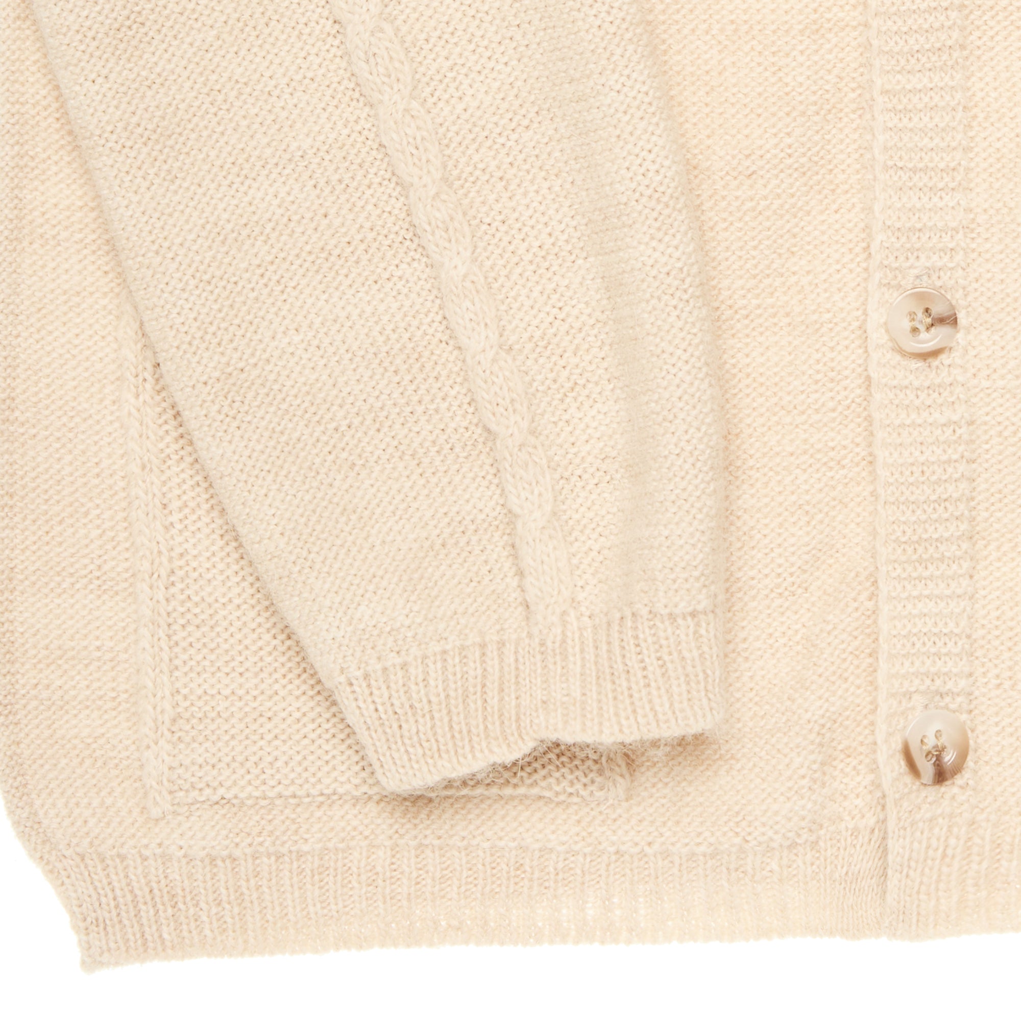 Wool Cardigan with Pockets Tempo, White